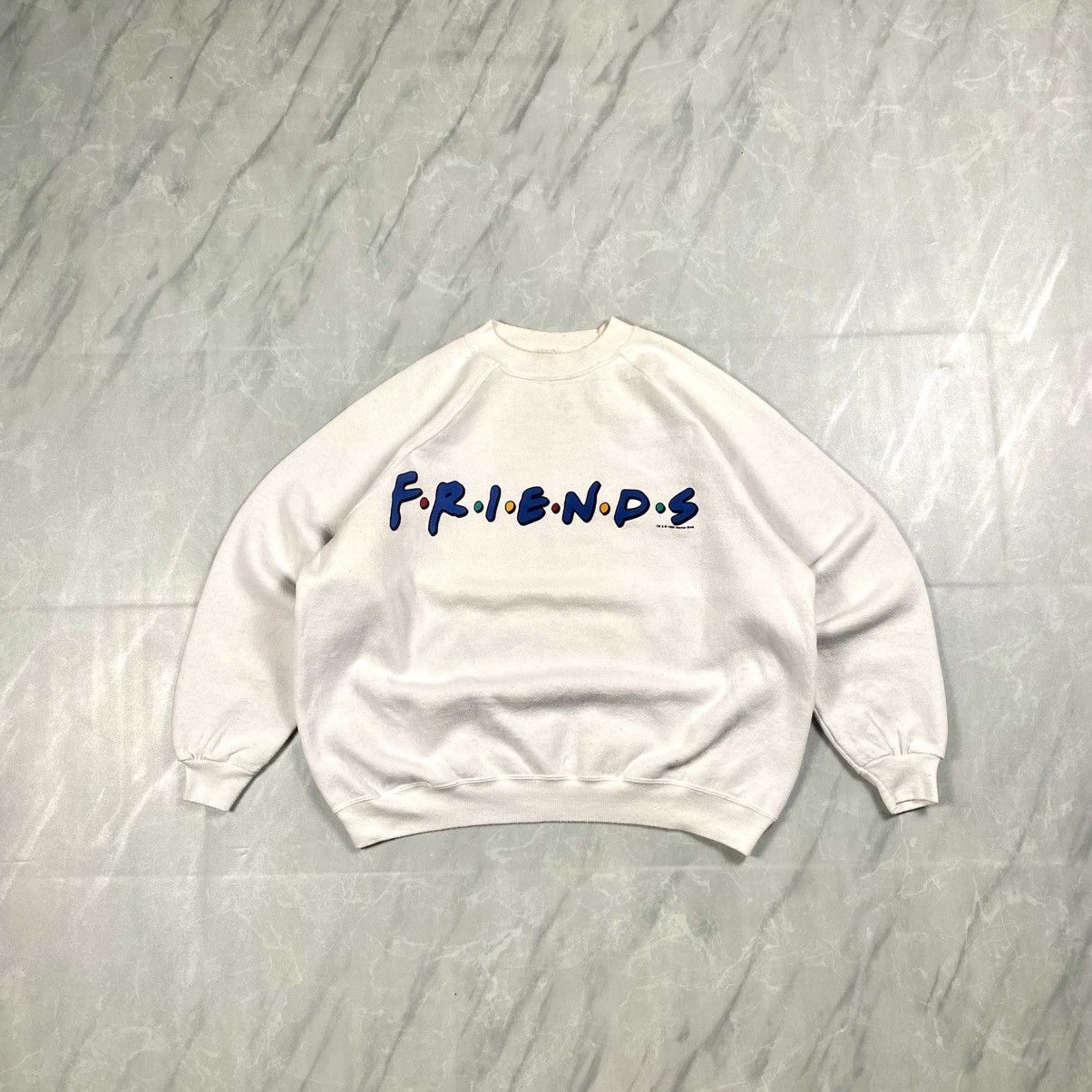 Warner Bros 1995 Friends TV Show Promo Boxy Crewneck Size US M / EU 48-50 / 2 - 1 Thumbnail