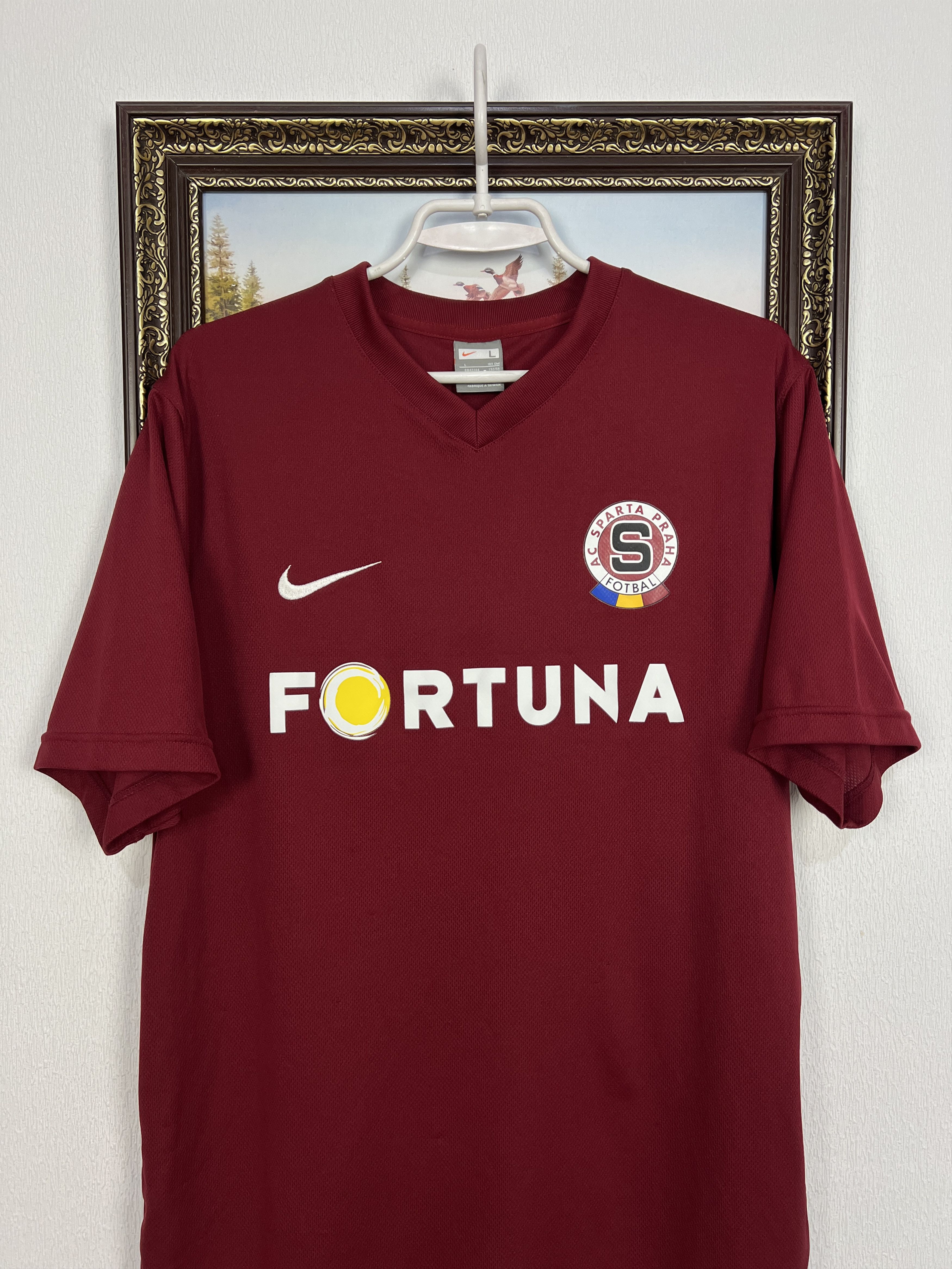 Nike Sparta Praha Home football shirt 2009 Soccer Nike Size US L / EU 52-54 / 3 - 2 Thumbnail