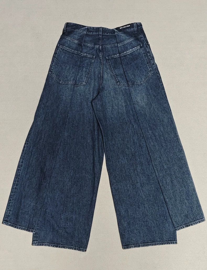 Balenciaga Balenciaga size S Four-leg DOUBLE SIDE jeans Size US 26 / EU 42 - 3 Thumbnail