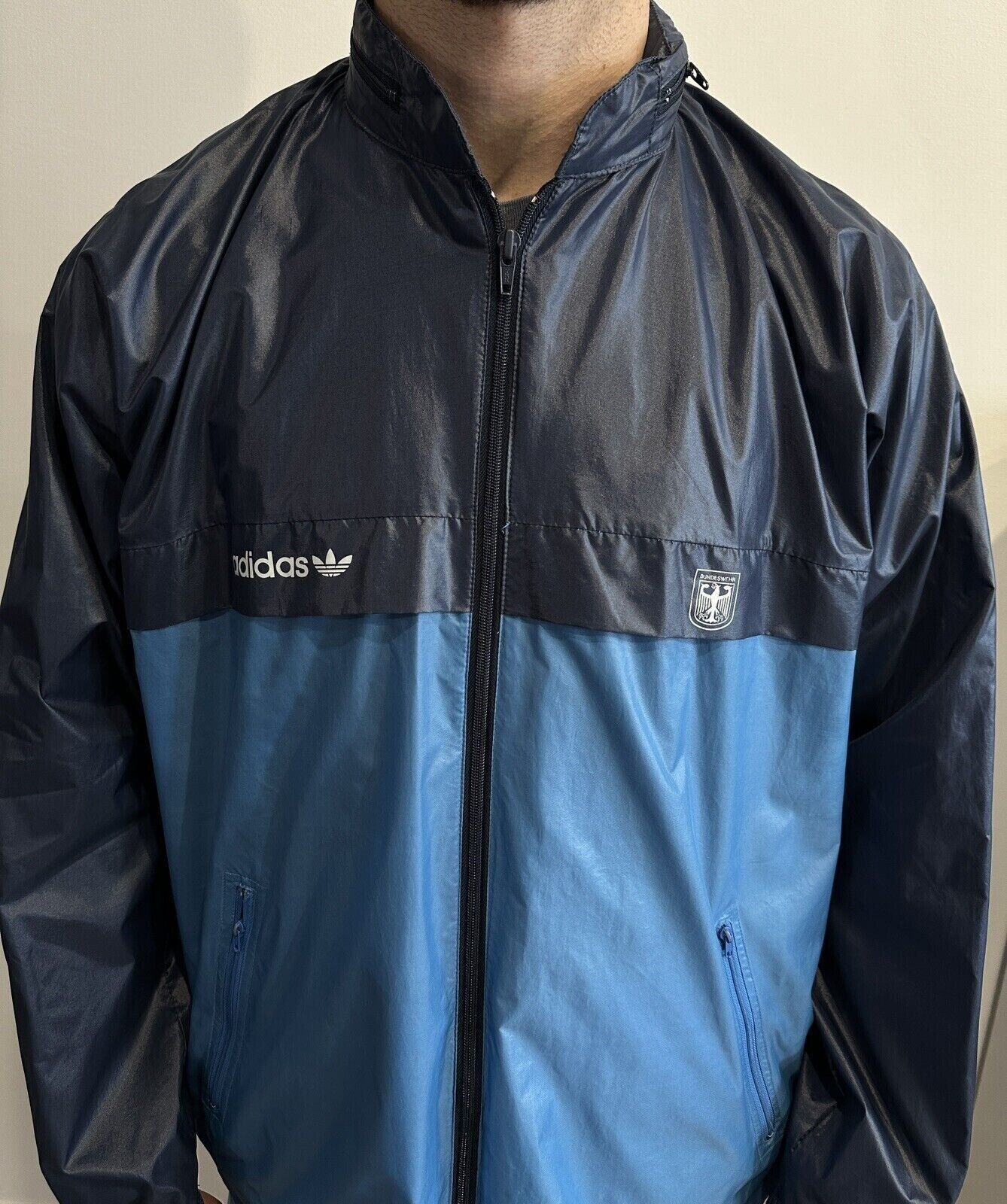Adidas Germany Olympic Adidas Jacket 1990s Vintage 90s Deutschland Size US L / EU 52-54 / 3 - 4 Thumbnail