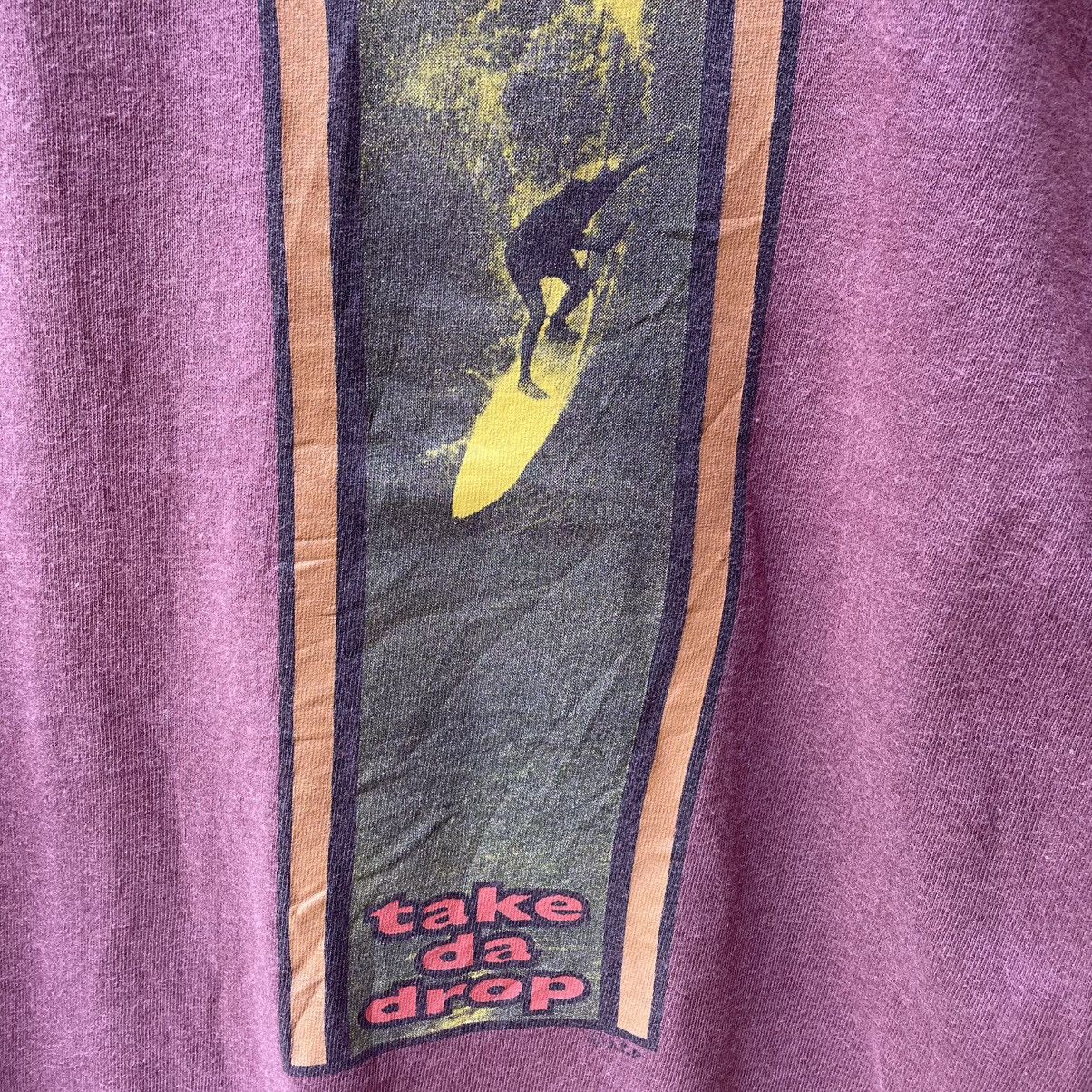 Surface To Air 🔥Vintage 90s Surfrider Big Surf Man Wave Motion Surfing Tee Size US M / EU 48-50 / 2 - 6 Thumbnail