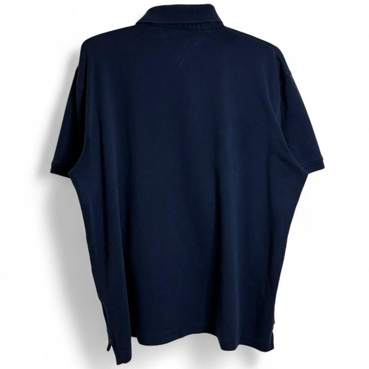 Tommy Hilfiger Vintage Style Tommy Hilfiger Navy Polo Shirt Size L Size US L / EU 52-54 / 3 - 6 Thumbnail