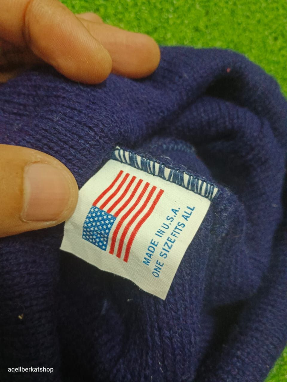 Other Vintage 80s Montage Made In USA Beanie Size ONE SIZE - 7 Thumbnail