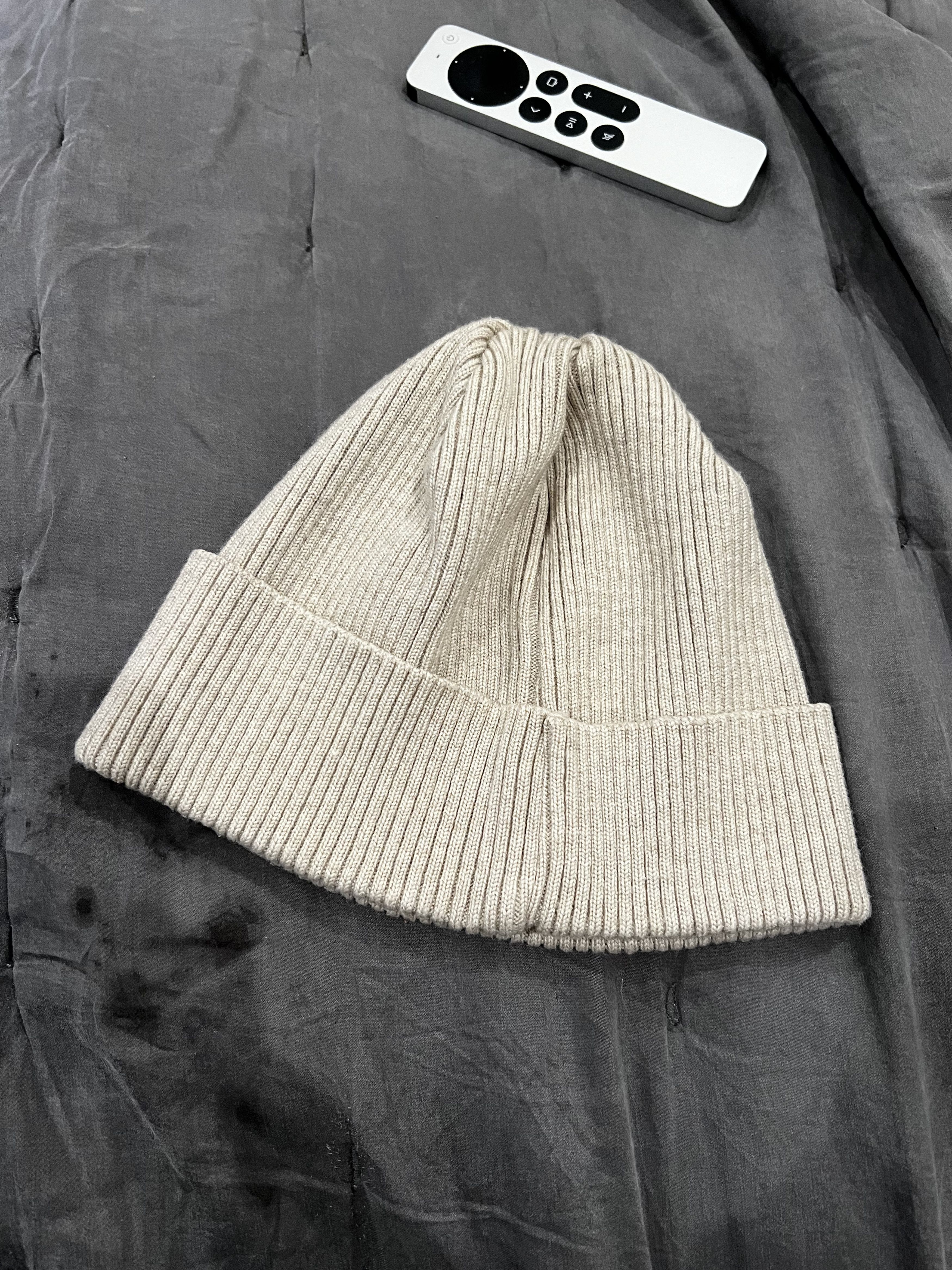 Norse Projects Norse Merino Ingvar Beanie Beige Size ONE SIZE - 1 Thumbnail