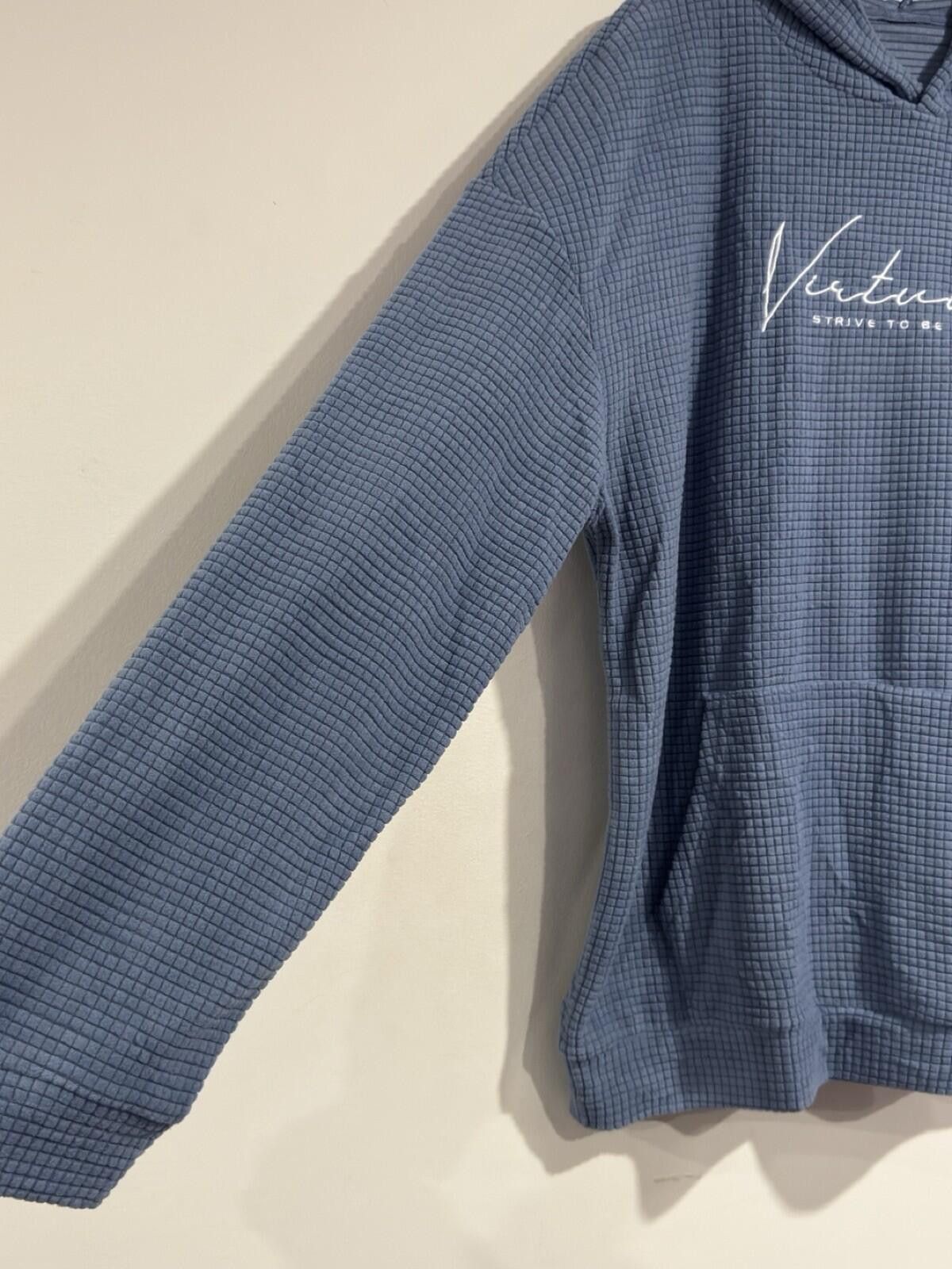 The Unbranded Brand Mens Letter Graphic Print Hoodie Pocket Pullover Top EST:XL Size US XL / EU 56 / 4 - 9 Thumbnail