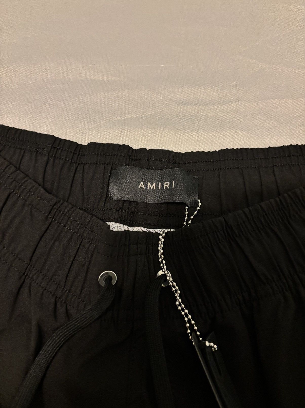 Amiri Amiri Black Core Swim Shorts Size US 30 / EU 46 - 4 Thumbnail