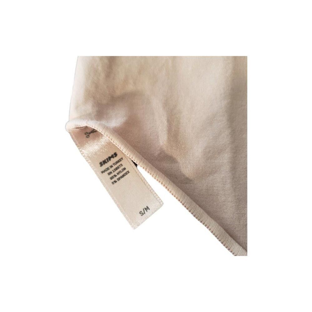 Designer CT757 Skims NWOT Essential Mock Neck Brief Bodysuit Clay Size S / US 4 / IT 40 - 2 Thumbnail
