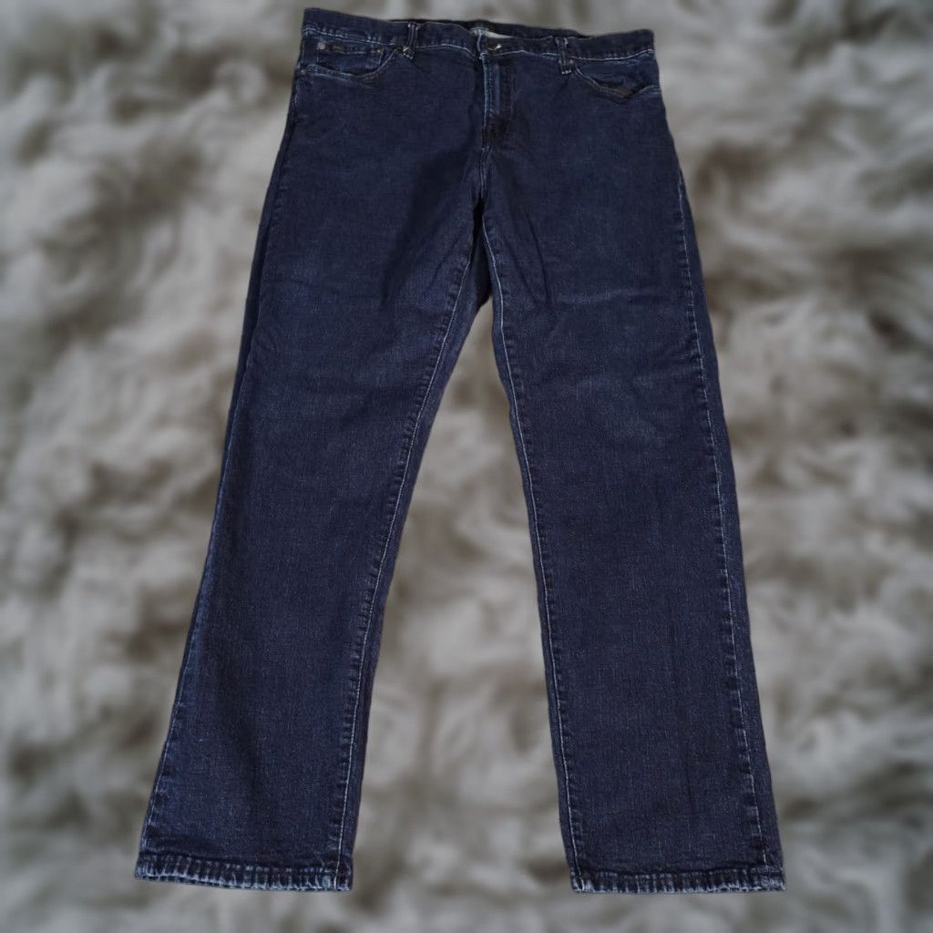 Polo Ralph Lauren Polo Ralph Lauren Prospect Denim Jeans Mens 41 (Fits 41x32) Straight Stretch 5-Pocket Denim Size US L / EU 52-54 / 3 - 1 Thumbnail