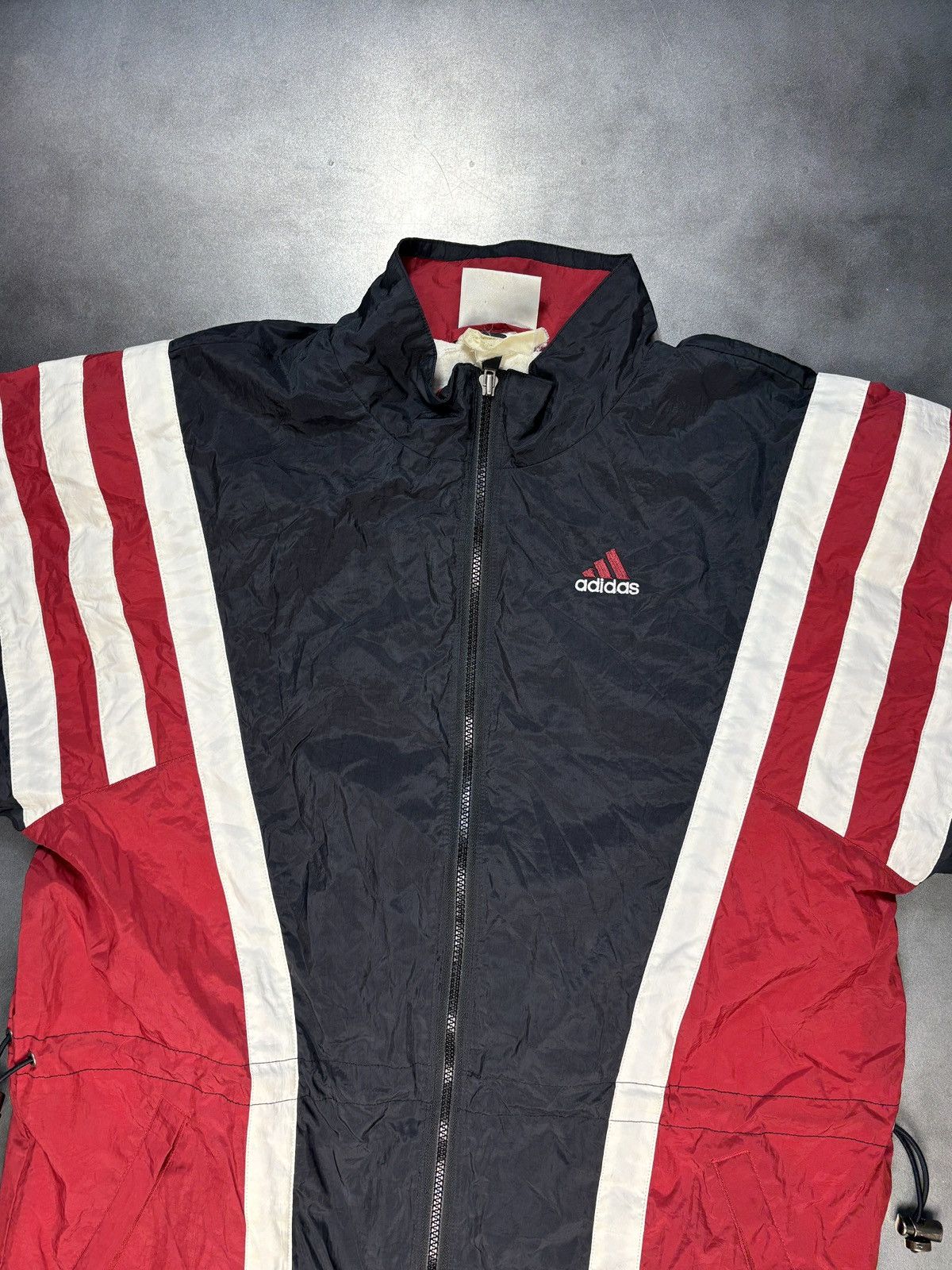 Adidas × Vintage Vintage Adidas Windbreaker 1990s Adidas Nylon Sports Coat Size US M / EU 48-50 / 2 - 8 Thumbnail