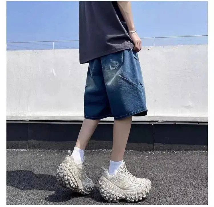 Japanese Brand Retro straight leg washed jeans Size US 32 / EU 48 - 2 Thumbnail