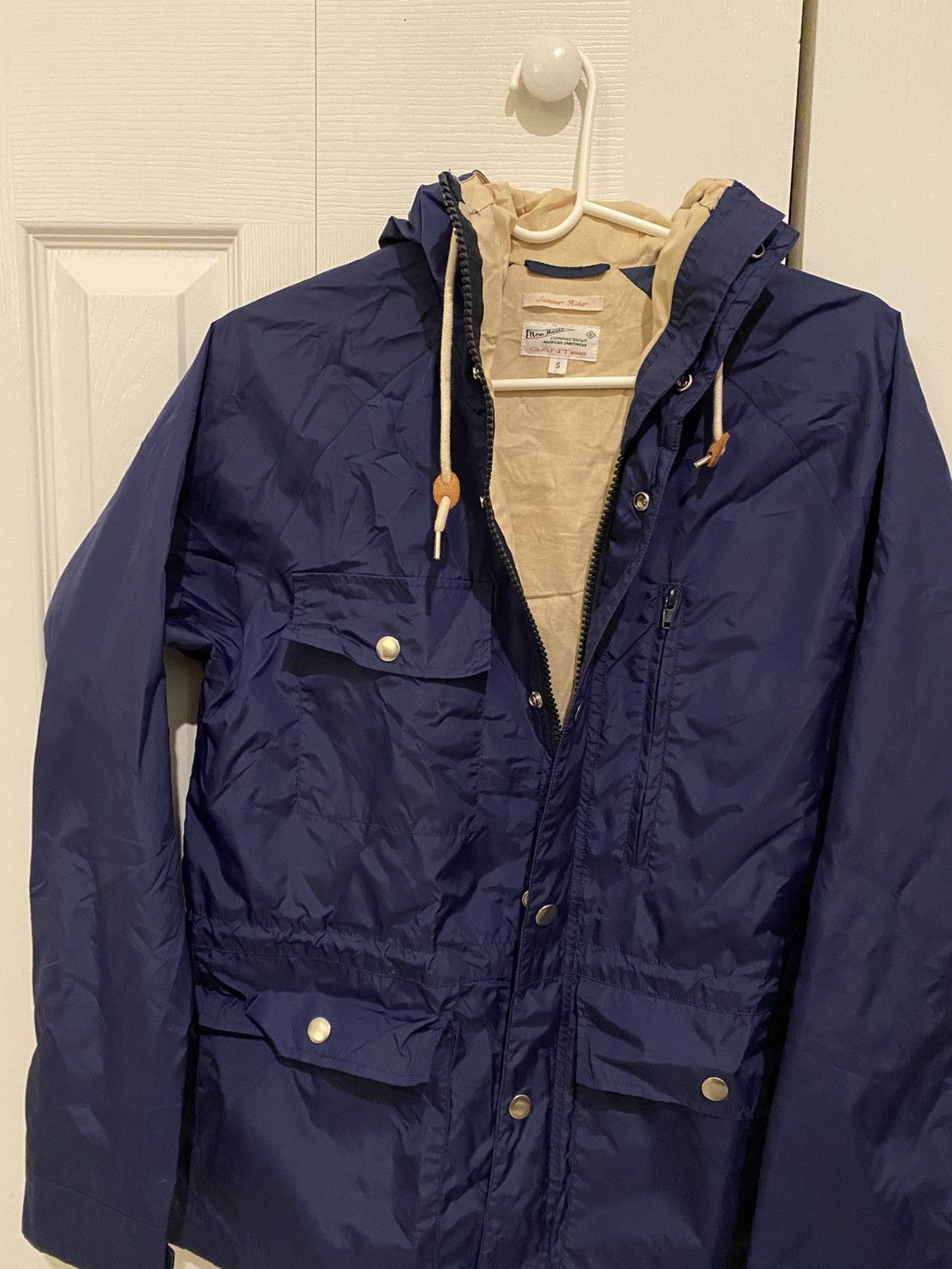 Gant Sleek Men’s Blue Jacket by Gant Size US S / EU 44-46 / 1 - 2 Thumbnail