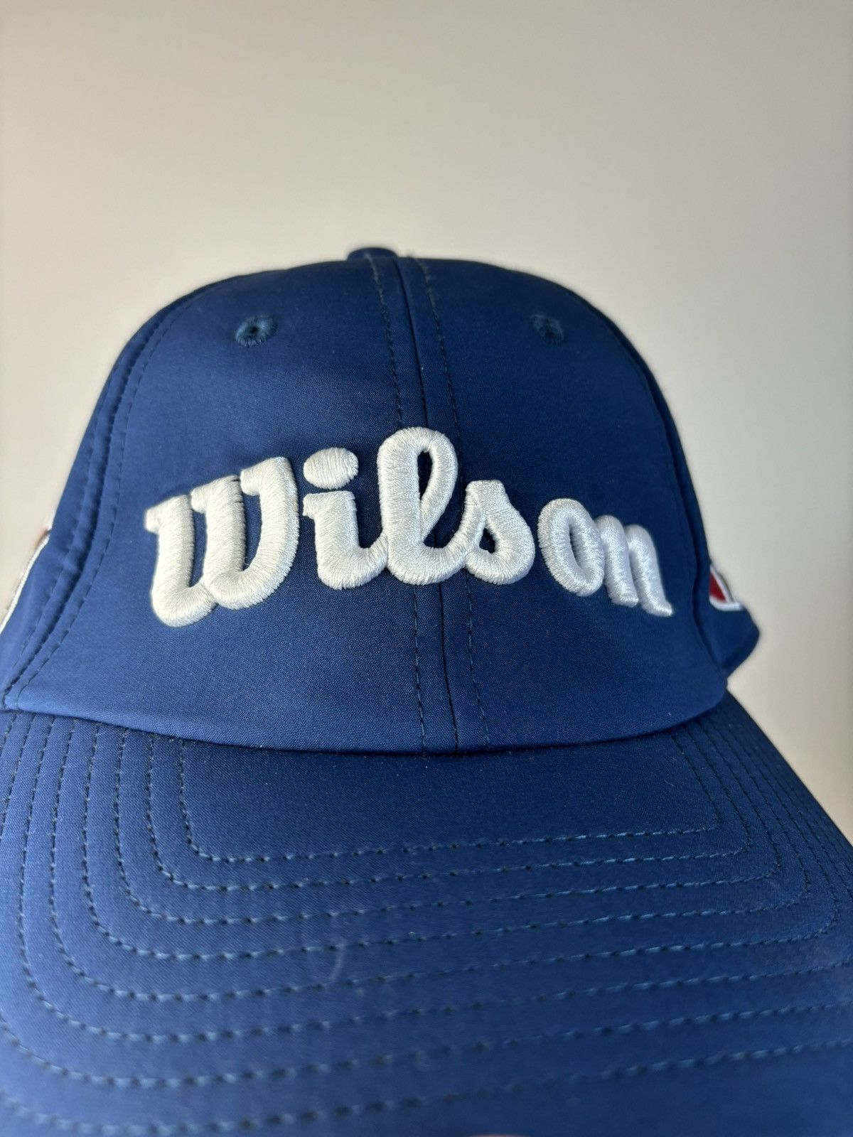 Wilson Wilson Pro Tour Golf Cap Men’s Medium (Navy Blue) Hat Size ONE SIZE - 2 Thumbnail