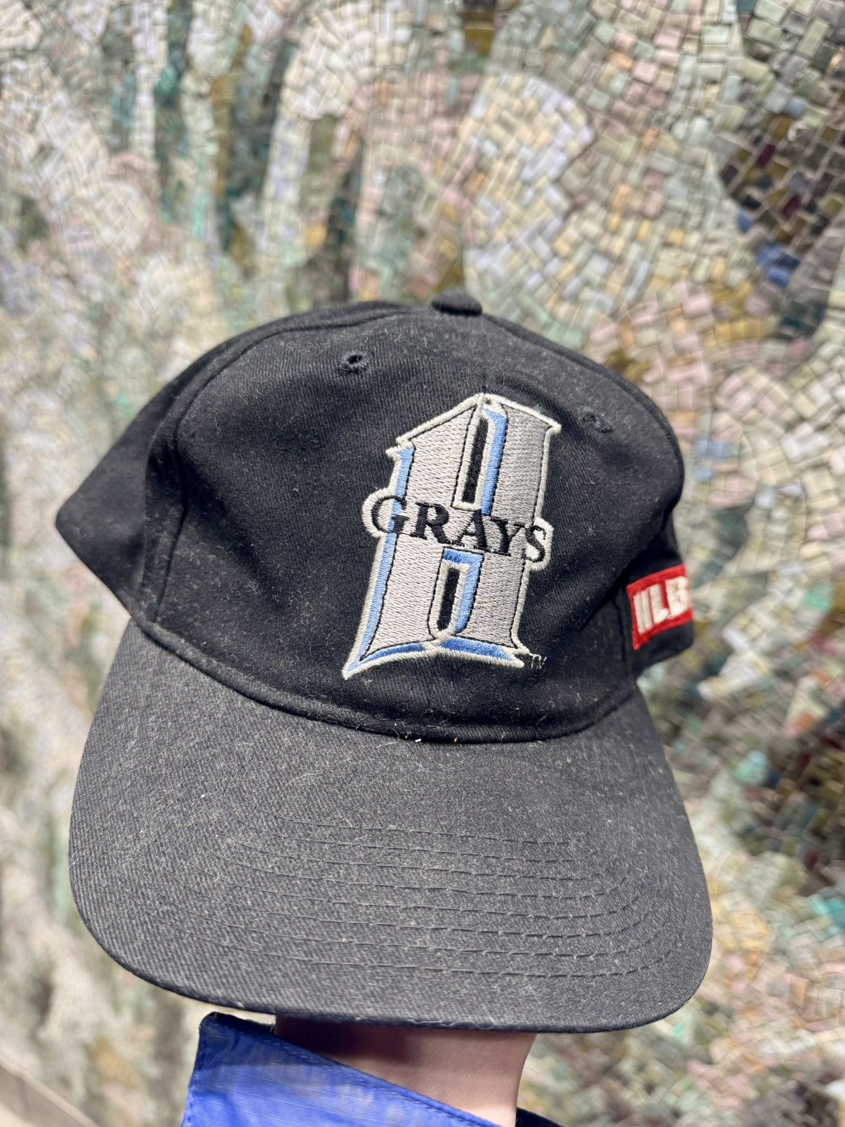 Authentic Negro Leagues × Vintage Vintage Negro League Homestead Grays NLBM Baseball Snapback Size ONE SIZE - 3 Thumbnail