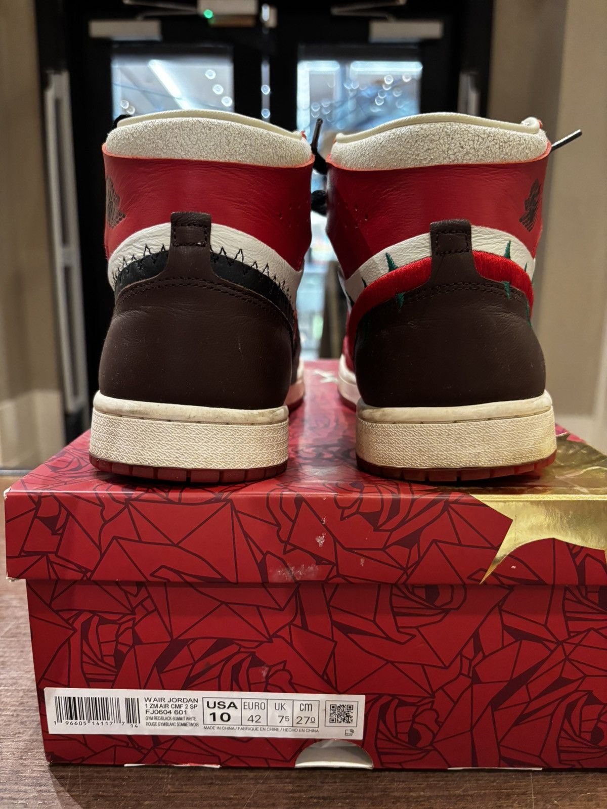Jordan Brand Jordan 1 High CMFT Teyana Taylor Size US 8.5 / EU 41-42 - 3 Thumbnail