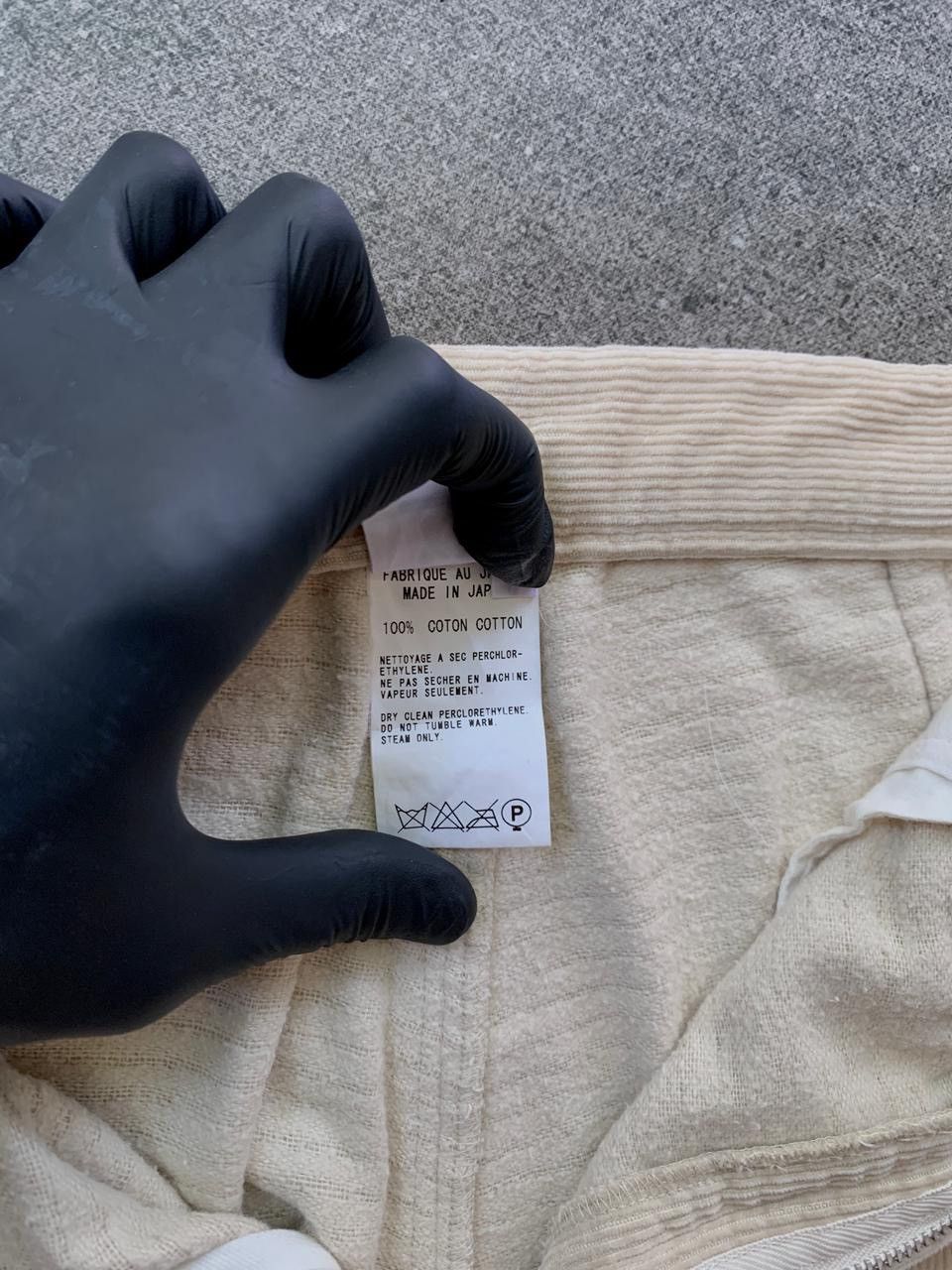 Yohji Yamamoto FREE TAX! Ys Corduroy Cropped Trousers Size US 29 - 9 Thumbnail