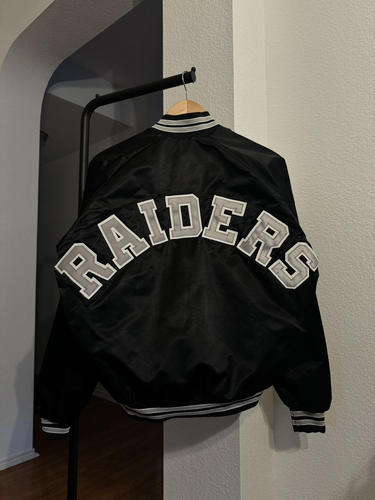 Vintage chalkline Oakland Raiders Jacket sold L