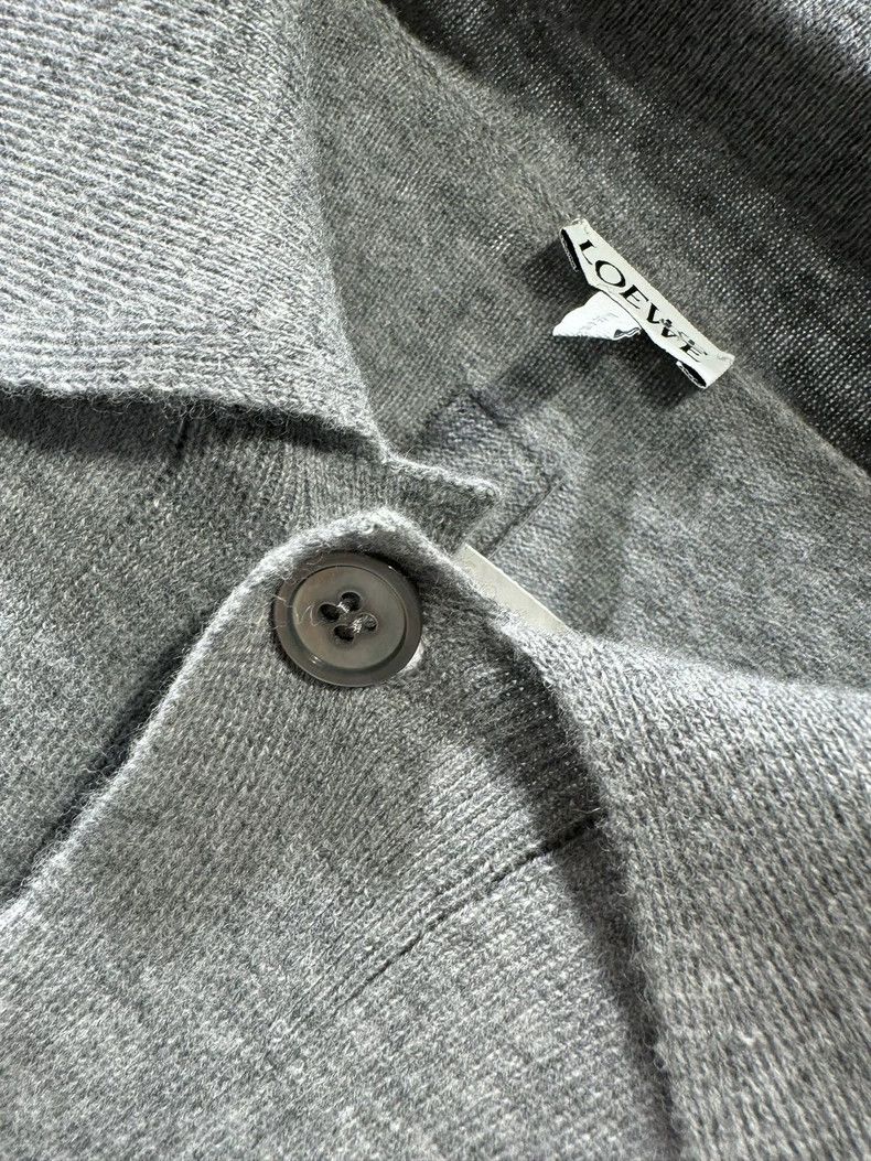Other LOEWE Men's sweater grey wool sweater long sleeve open shi Size US S / EU 44-46 / 1 - 2 Thumbnail