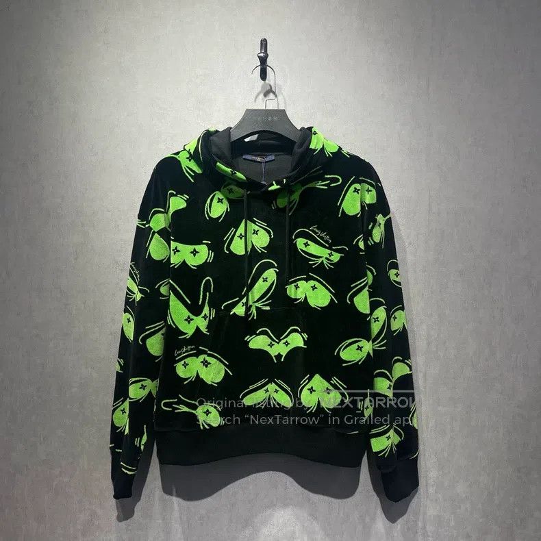 Louis Vuitton Louis Vuitton Abstract graphic hooded sweatshirt Size US L / EU 52-54 / 3 - 1 Thumbnail