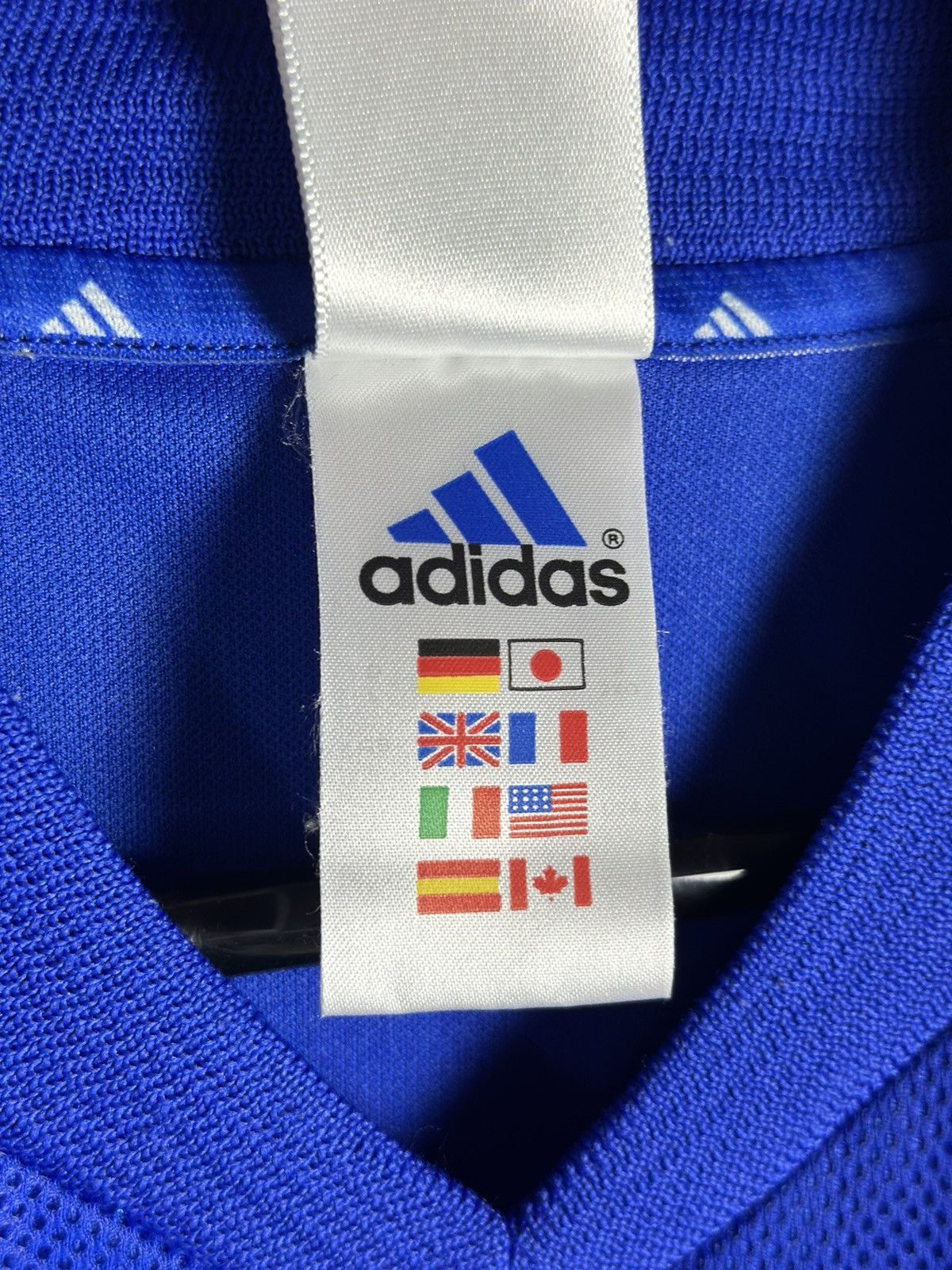 Adidas × Vintage Vintage 2002-04 France Adidas Home Soccer Jersey Size US XL / EU 56 / 4 - 6 Thumbnail
