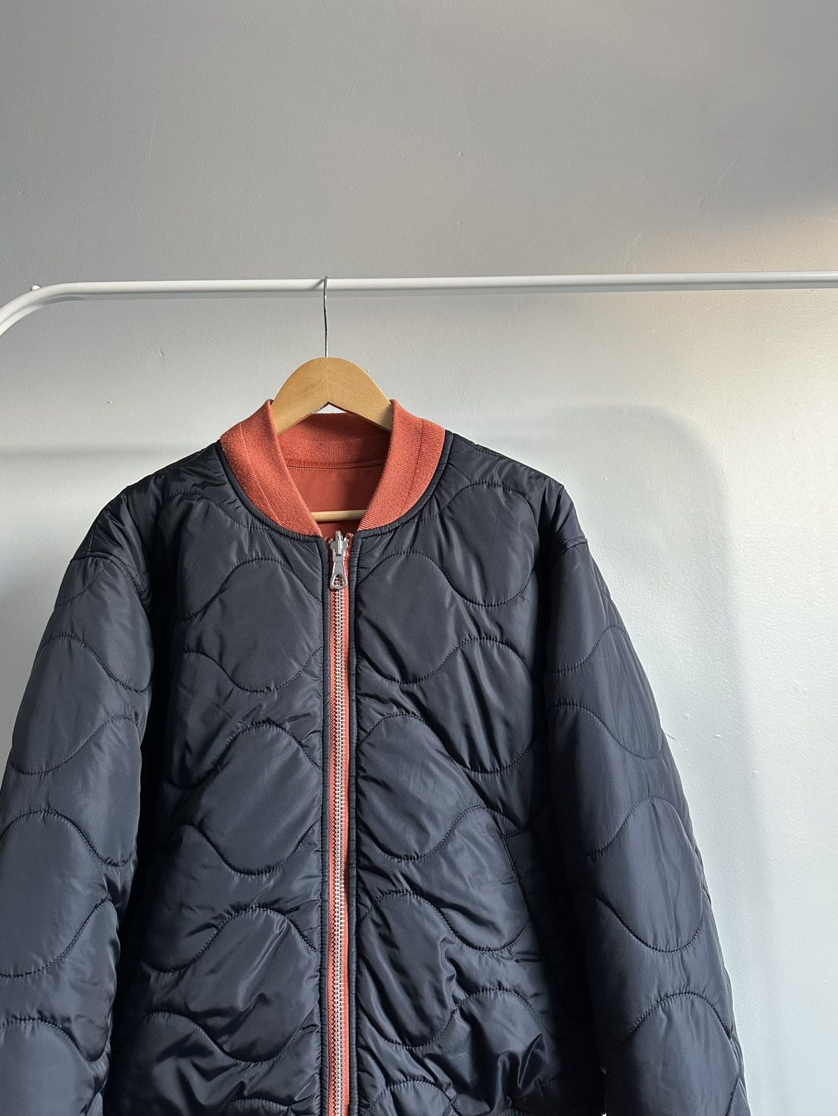 Stussy Stussy Built Reversible Bomber Jacket Navy-Black Large Size US L / EU 52-54 / 3 - 3 Thumbnail