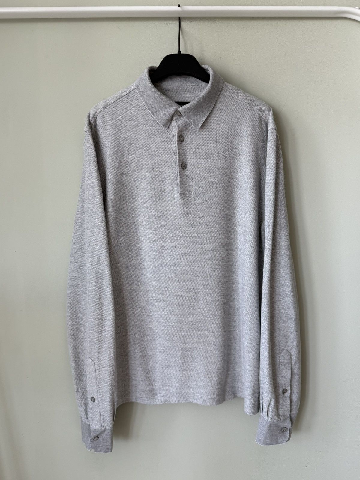 Ermenegildo Zegna polo long sleeve tshirt