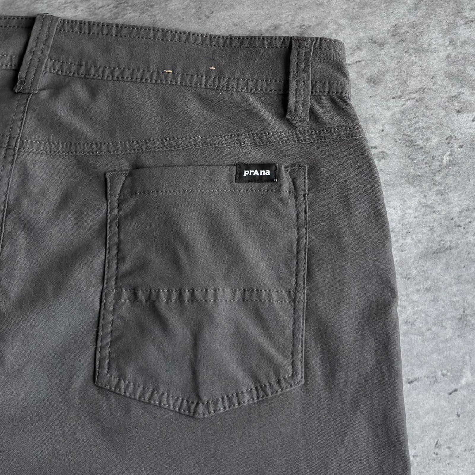 Japanese Brand × Prana × Vintage Prana Wolf Grey Slim Fit Lightweight Casual Chino Pants Size US 36 / EU 52 - 3 Thumbnail