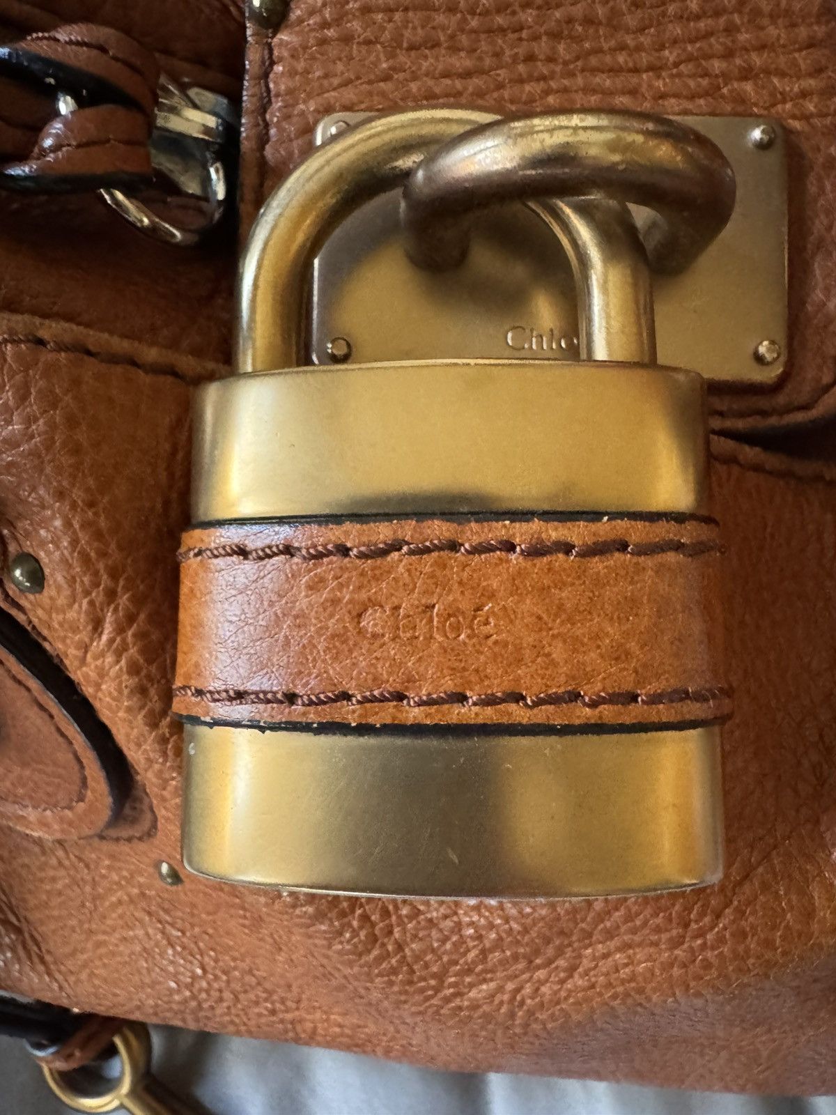 Chloe Chloe vintage y2k paddington bag purse handbag 2000s lock Size ONE SIZE - 19 Thumbnail