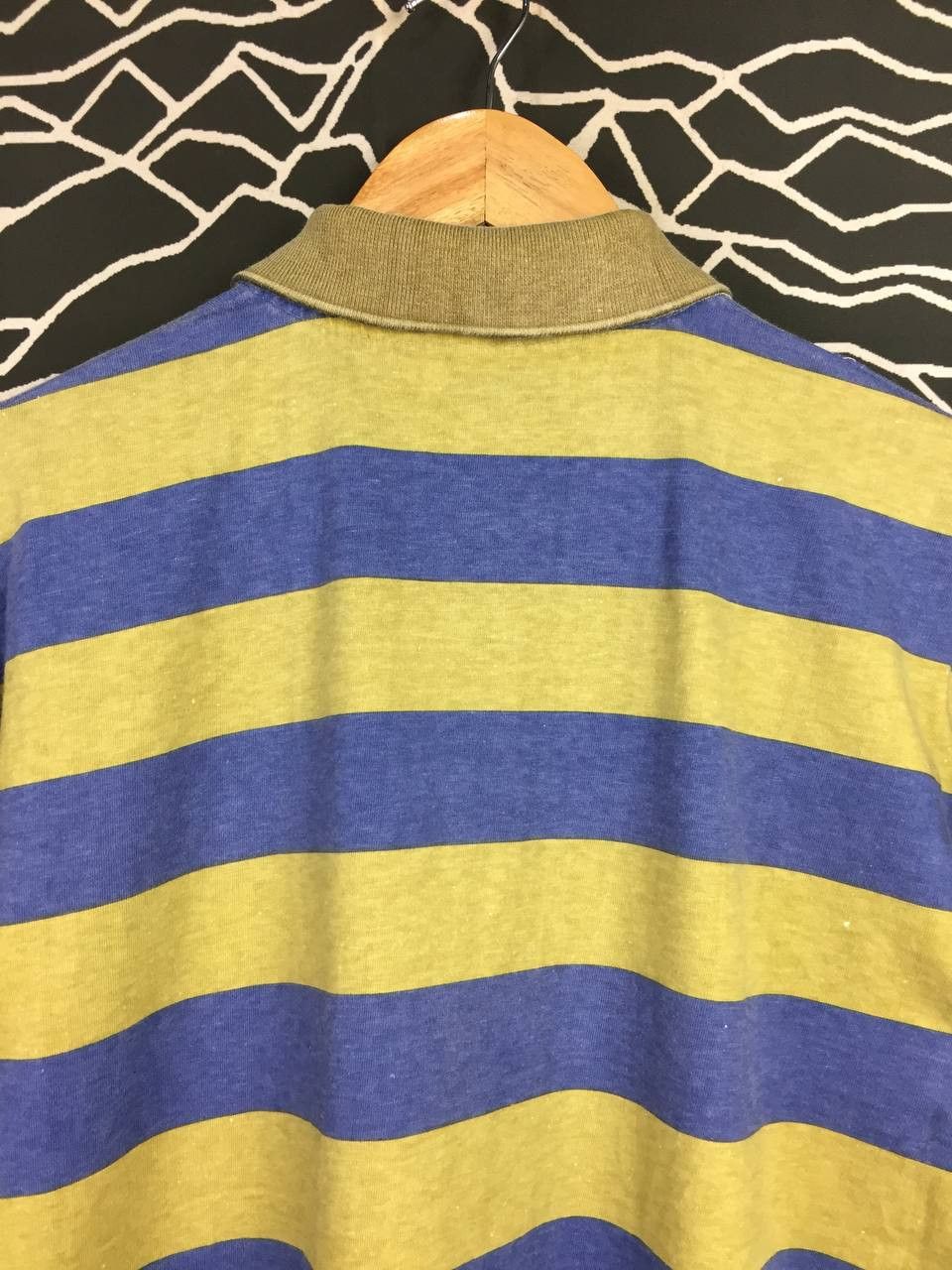 Vintage Vtg Stripe Classic Preppy Retro Single Stitch Polo Shirt Size US M / EU 48-50 / 2 - 9 Thumbnail