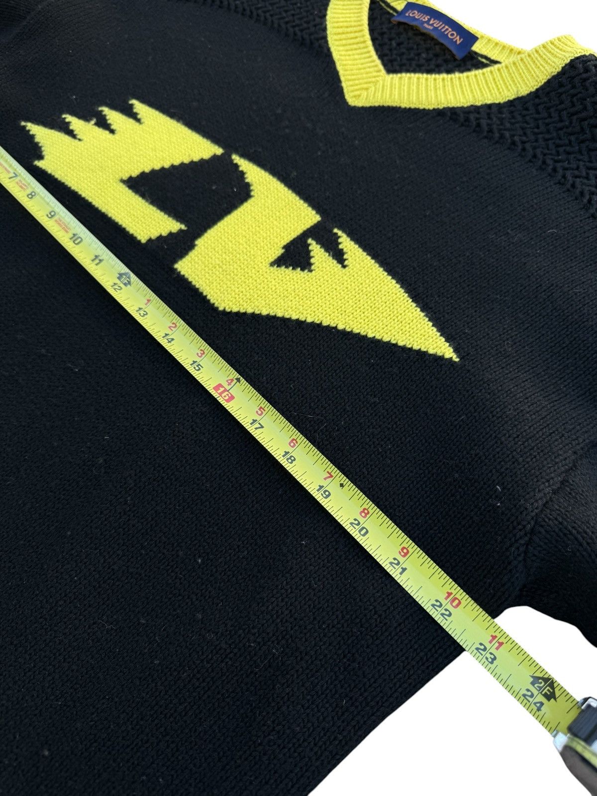 Louis Vuitton Louis Vuitton intertarsia football knit jersey Size US M / EU 48-50 / 2 - 8 Thumbnail