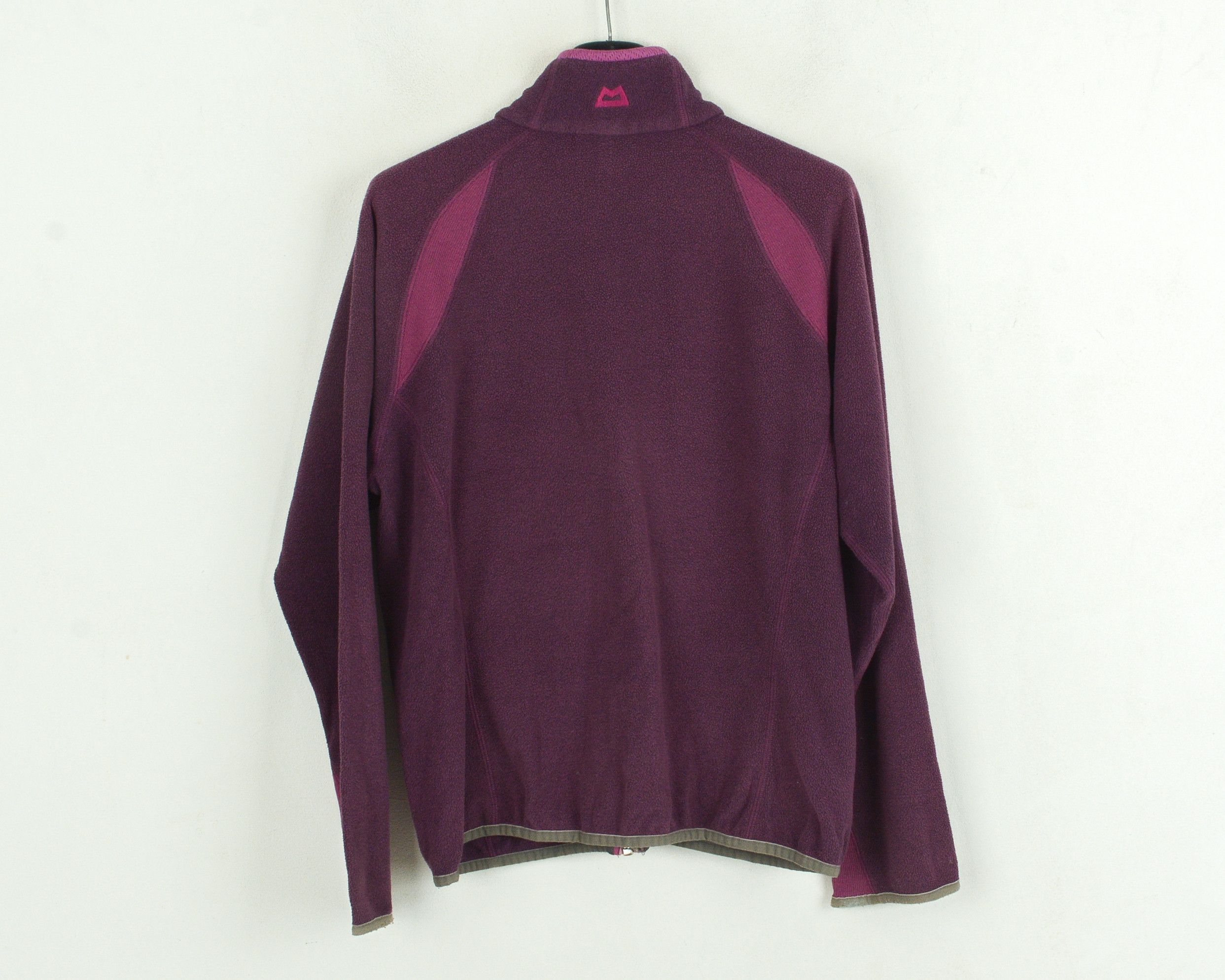 Mountain Equipment Polartec Women L Fleece Jumper Sweatshirt Purple Sweater Size L / US 10 / IT 46 - 4 Thumbnail
