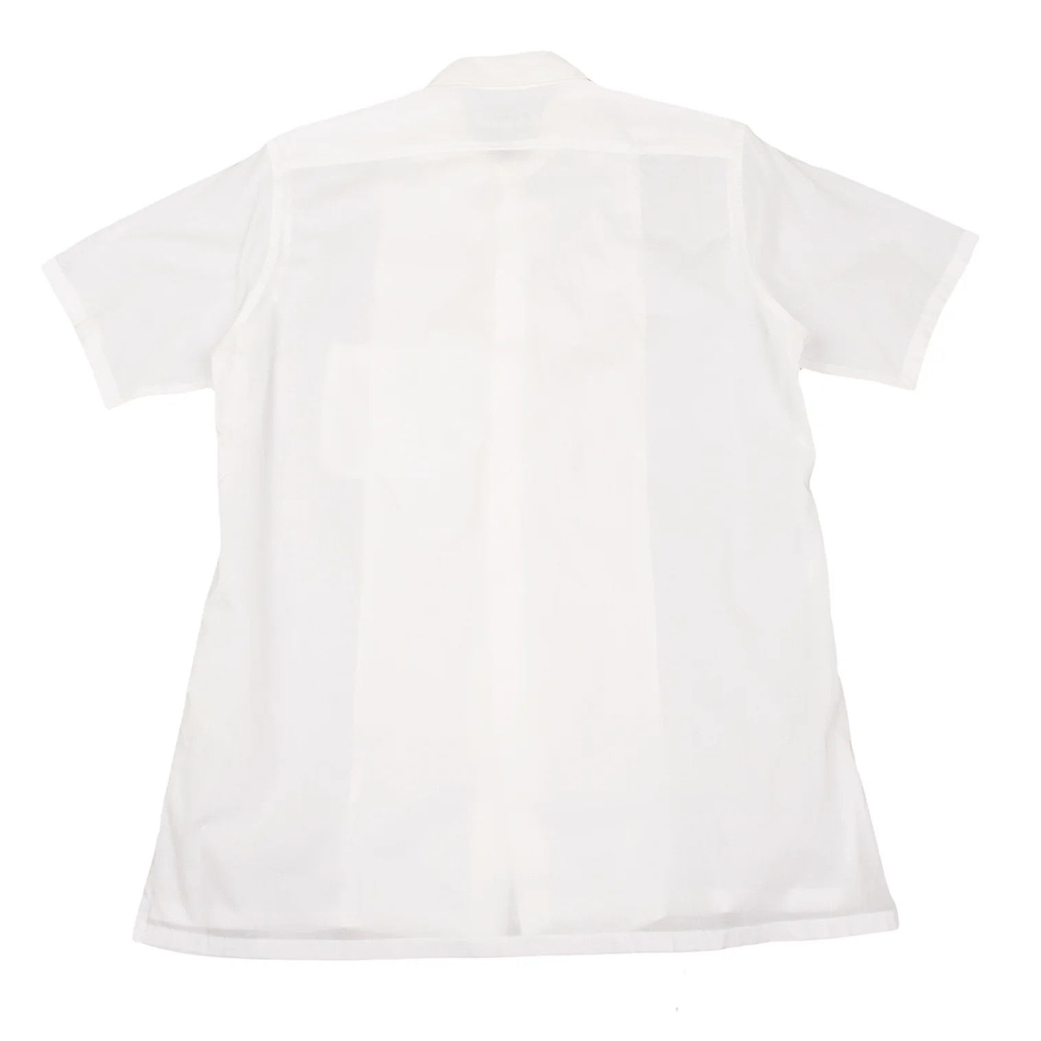 Yohji Yamamoto Yohji Yamamoto Cotton Double Design Short-Sleeve Shirt Size US M / EU 48-50 / 2 - 12 Thumbnail