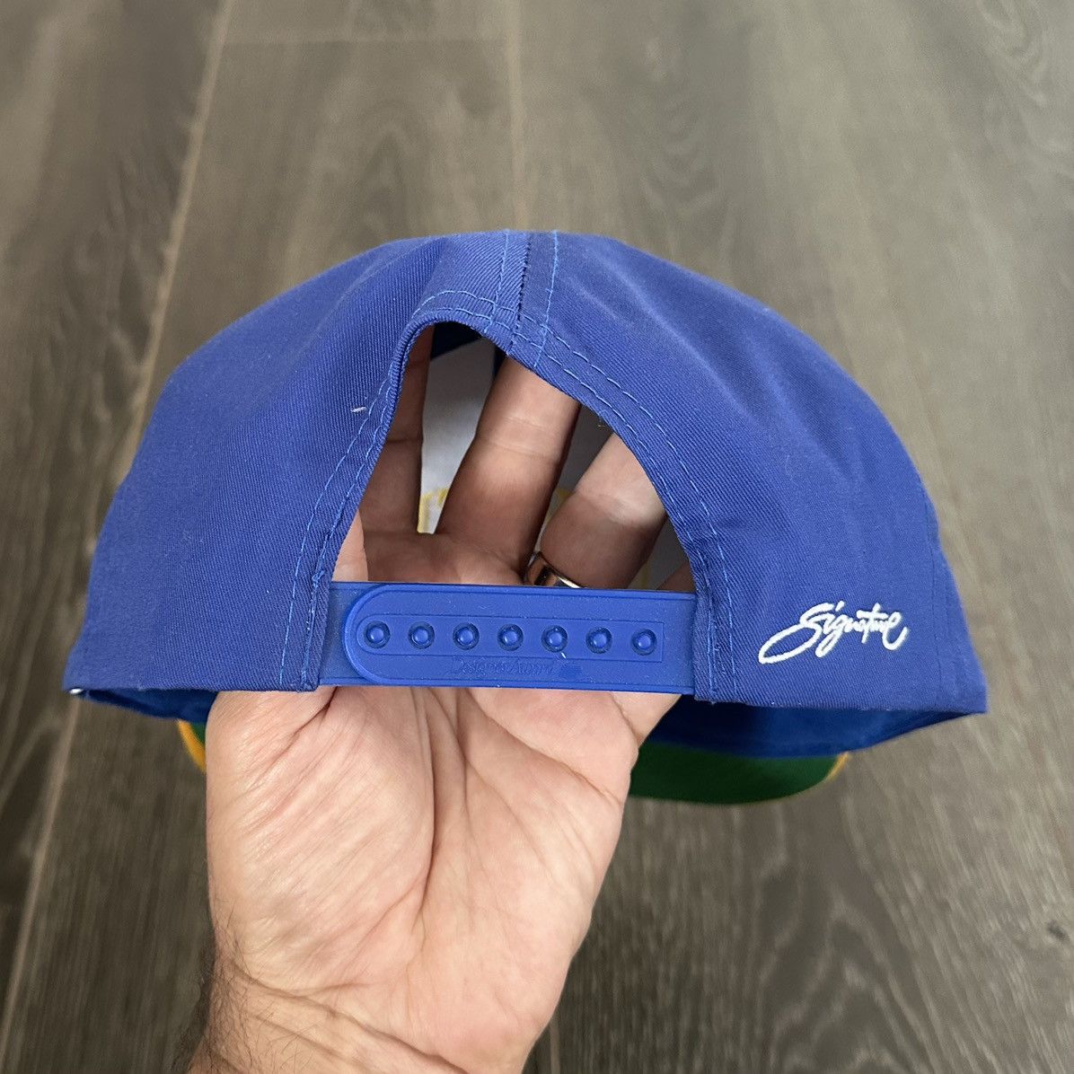 MLB Vintage 90s Eds West Milwaukee Brewers snapback Hat Size ONE SIZE - 5 Thumbnail