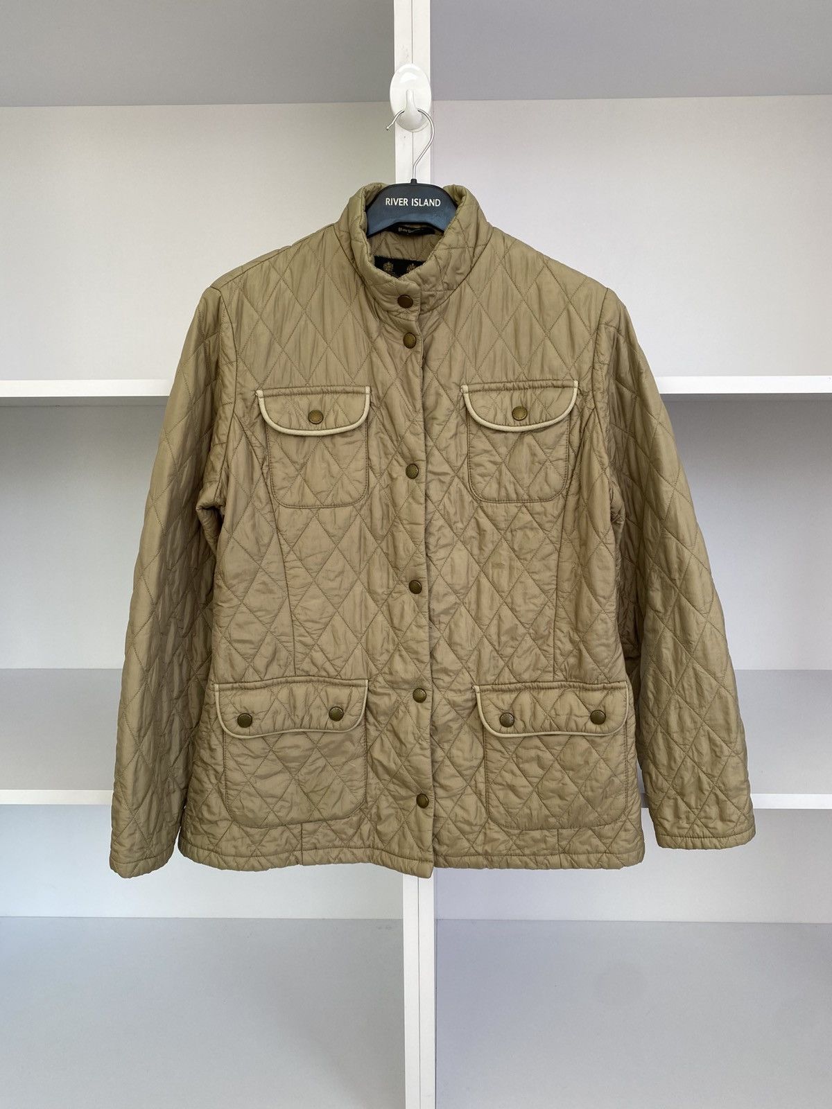 Barbour Vintage Barbour womens quilted jacket Size L / US 10 / IT 46 - 3 Thumbnail
