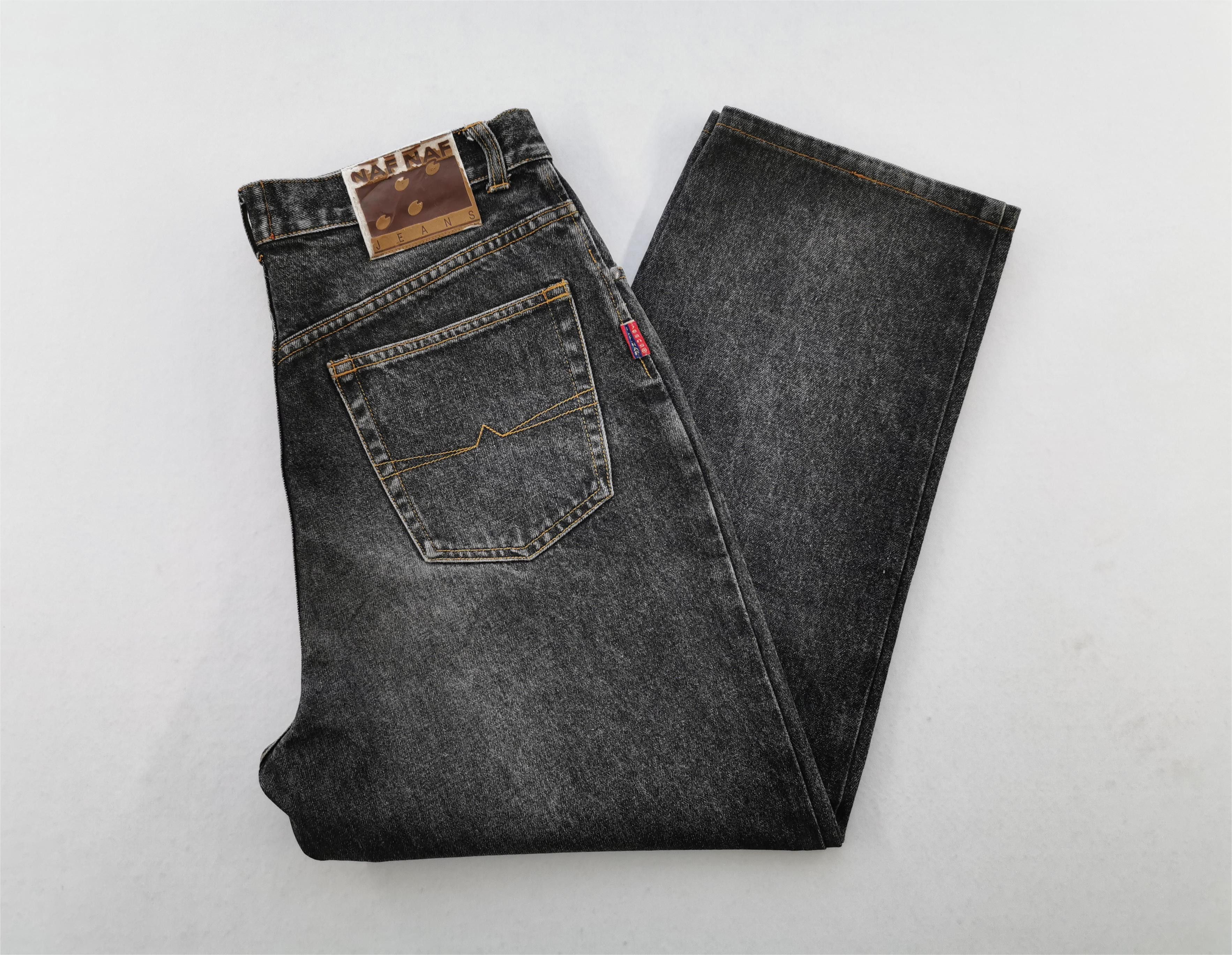 Designer × Issey Miyake Vintage 90s Naf Naf X Issey Miyake Denim Jeans Size 34 Size US 34 / EU 50 - 5 Thumbnail