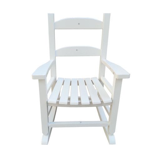 Designer × Homemade Children's rocking white chair- Indoor or Outdoor -Suitable Size US L / EU 52-54 / 3 - 5 Thumbnail