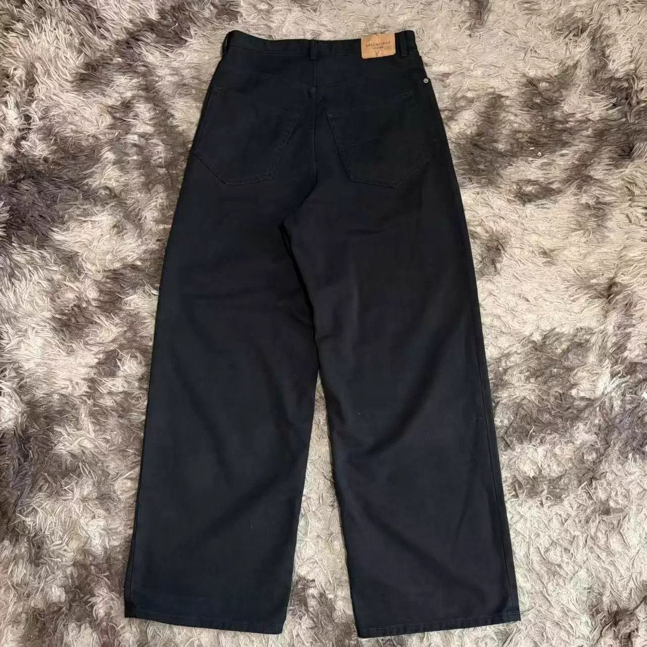 Balenciaga Balenciaga SS25 Solid Black Zip Loose Pants S Size US 30 / EU 46 - 2 Thumbnail