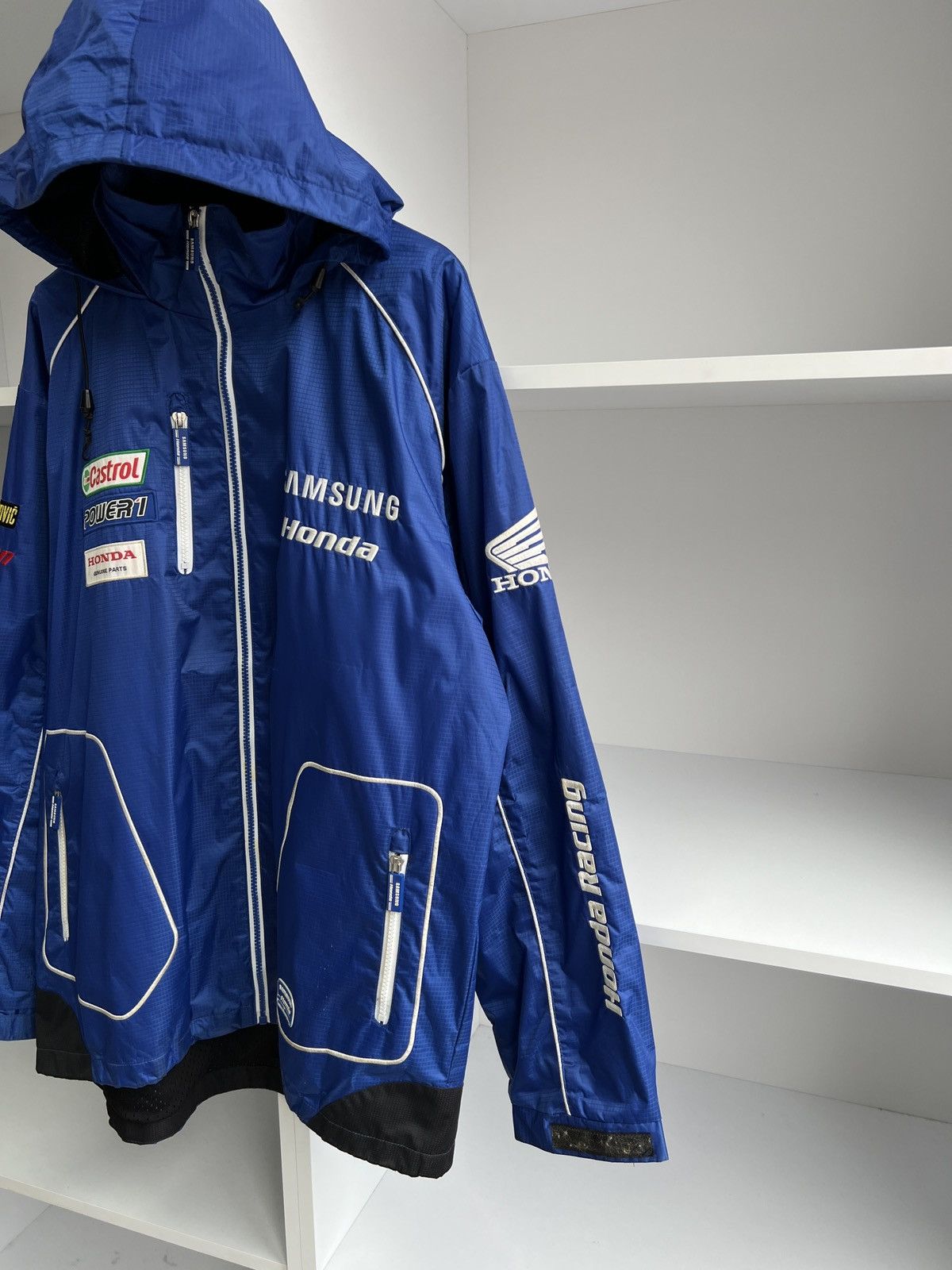 Honda × Vintage Vintage Racing Samsung Honda Racing Jacket Size US XL / EU 56 / 4 - 4 Thumbnail
