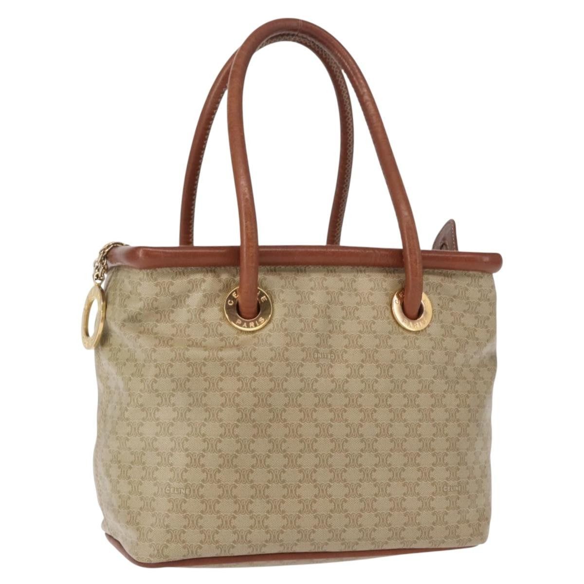 Celine Celine Vintage Macadam Canvas and Leather Size ONE SIZE - 1 Thumbnail