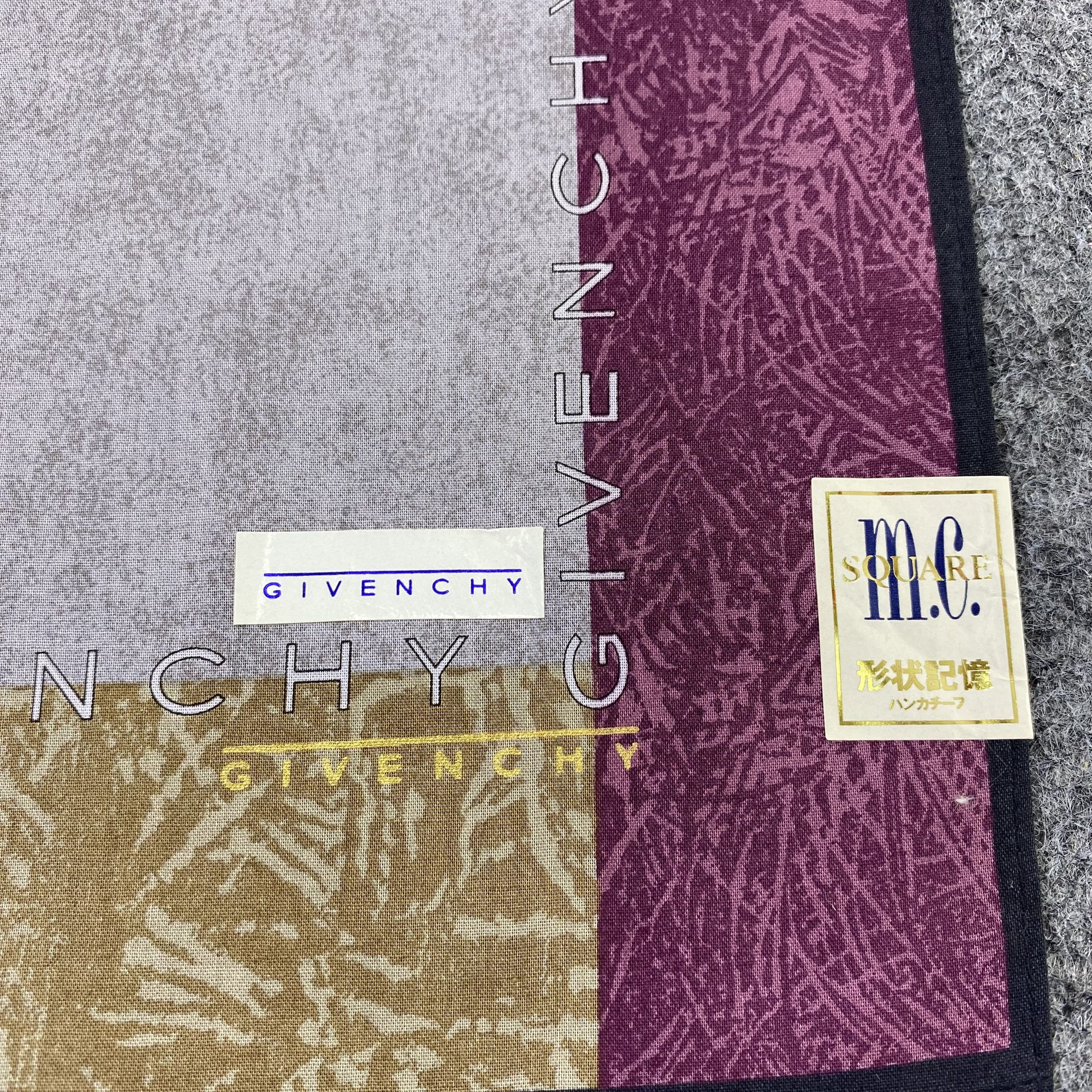 Givenchy Givenchy Handkerchief Neckerchief Bandana-B1707 Size ONE SIZE - 7 Thumbnail