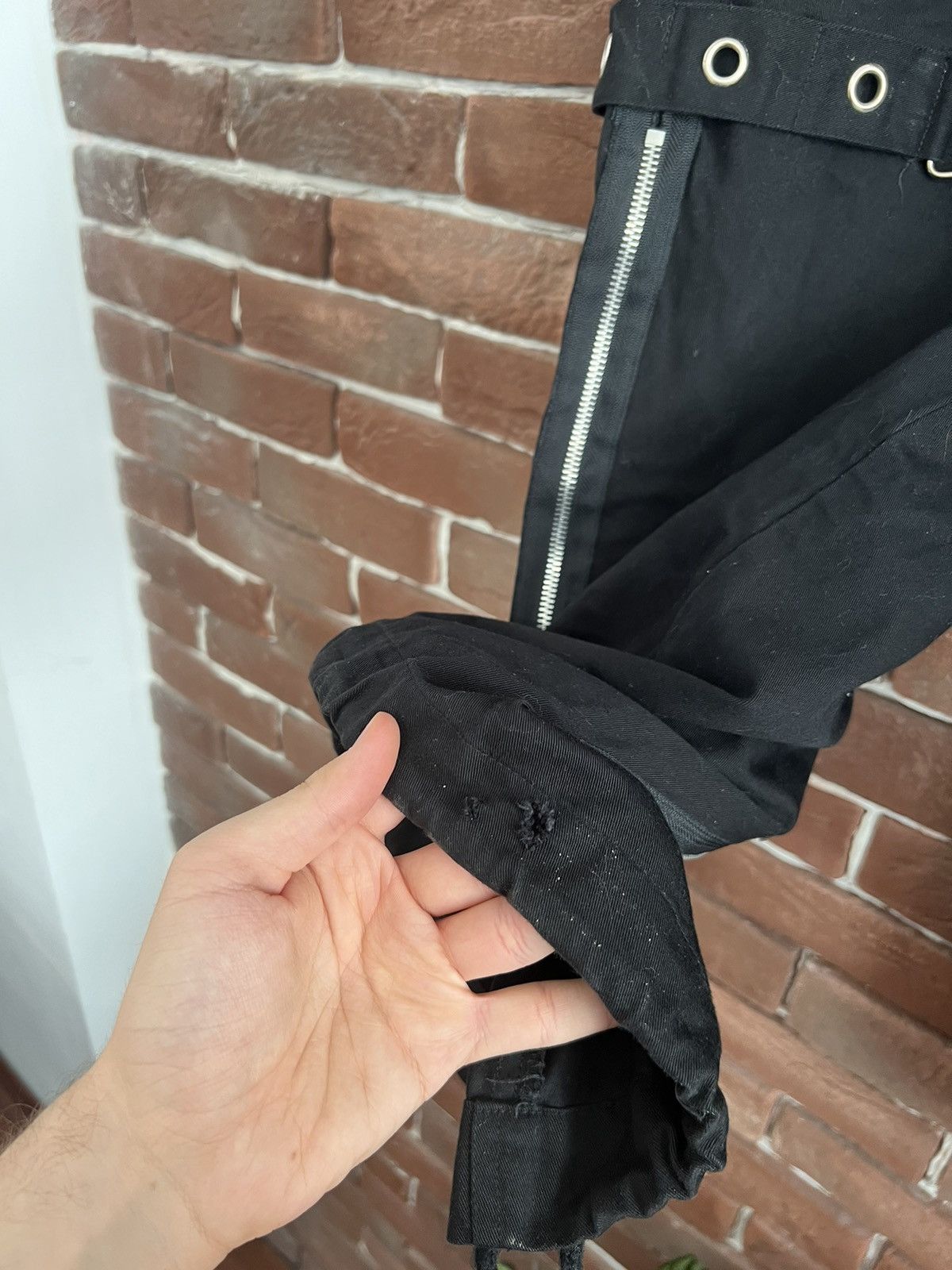 Japanese Brand RARE Mercy Y2K Parachute Bondage Pants Cyber Punk Rave Techn Size US 34 / EU 50 - 12 Thumbnail