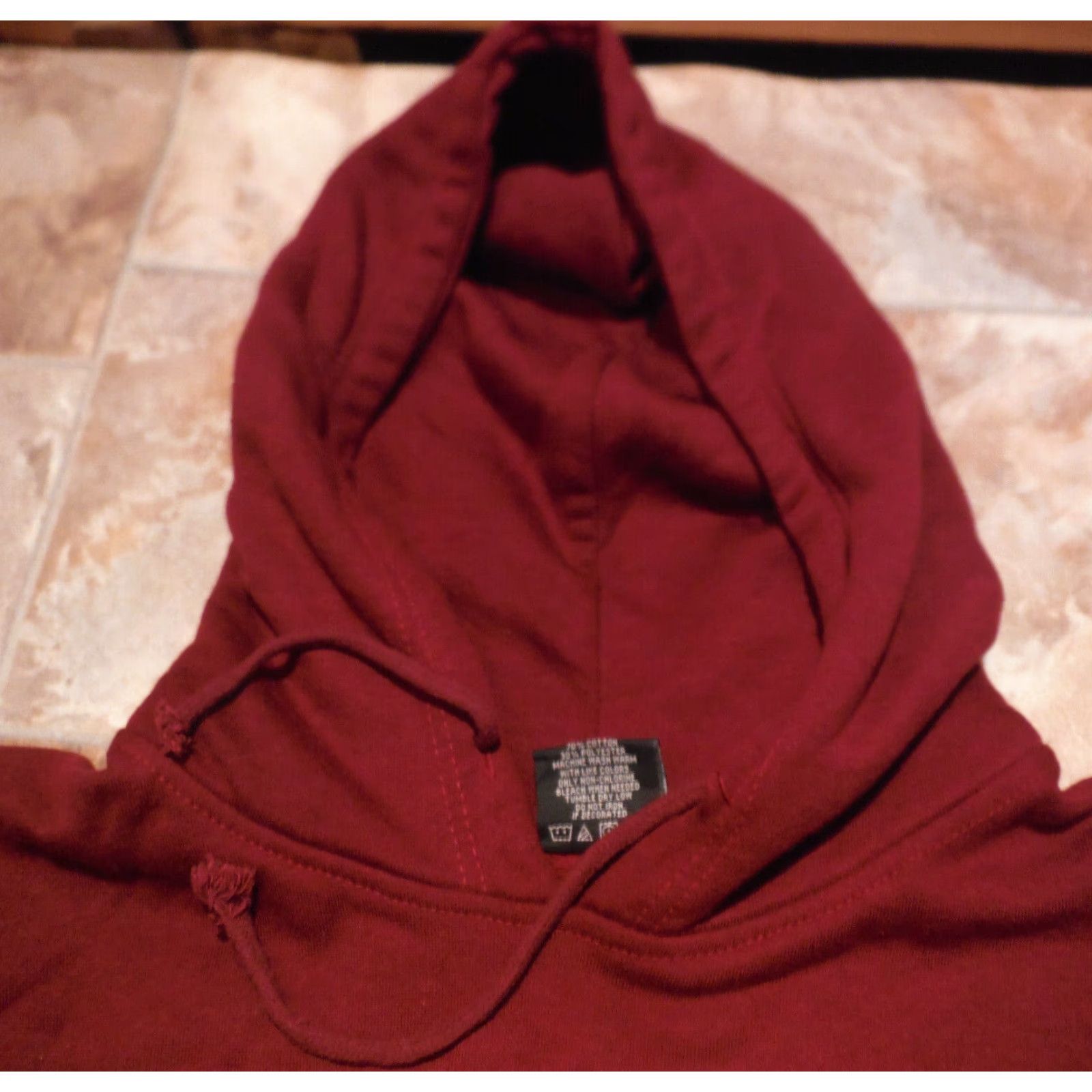 Vintage VINTAGE ARKANSAS RAZORBACK 2012 COTTON BOWL Mens XL Football Graphic Hoodie Jacket STORM FLEECE Burgundy Red Cotton Jacket Size US XL / EU 56 / 4 - 4 Thumbnail