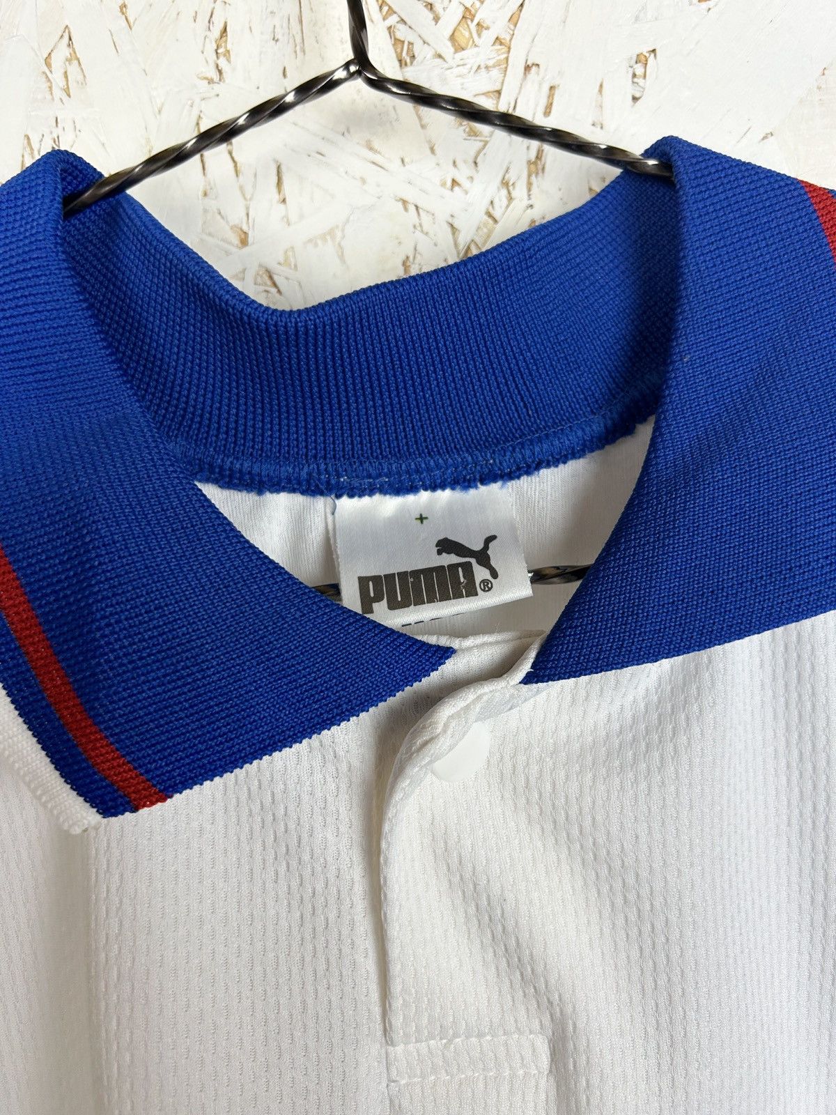 Puma 90s Vintage Puma Czech Republic 1996 Away Kit Soccer Jersey Size US S / EU 44-46 / 1 - 5 Thumbnail