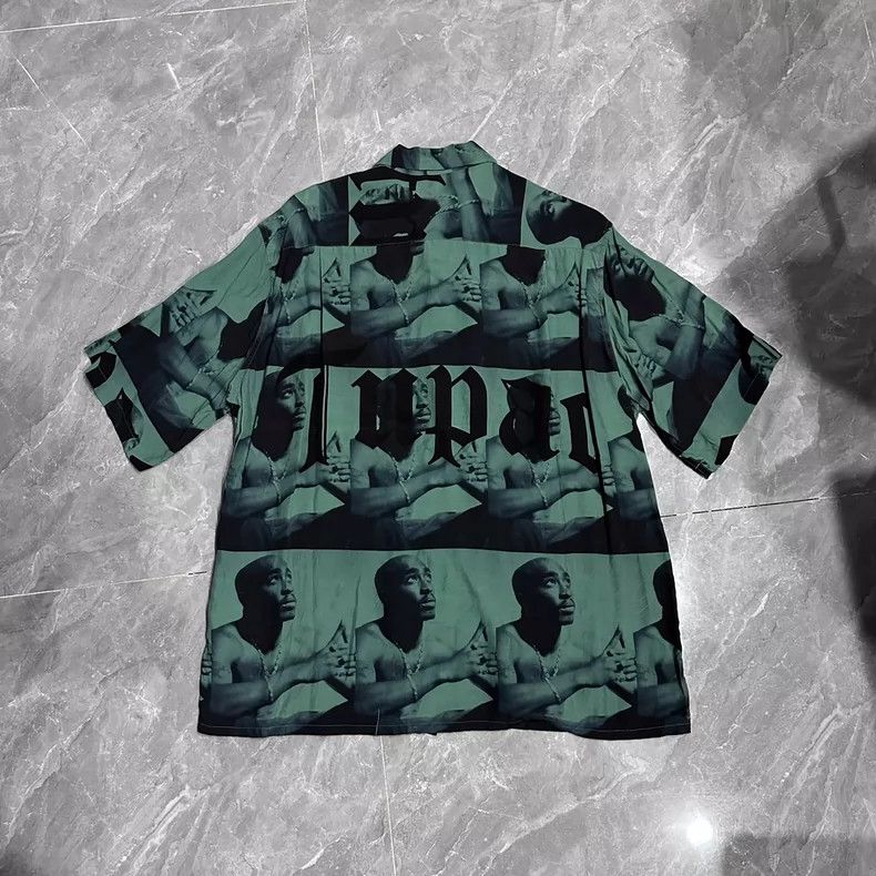 Wacko Maria Wacko Maria 2PAC Guilty Party Black-Green Figure Chat Bubb Size US XL / EU 56 / 4 - 2 Thumbnail