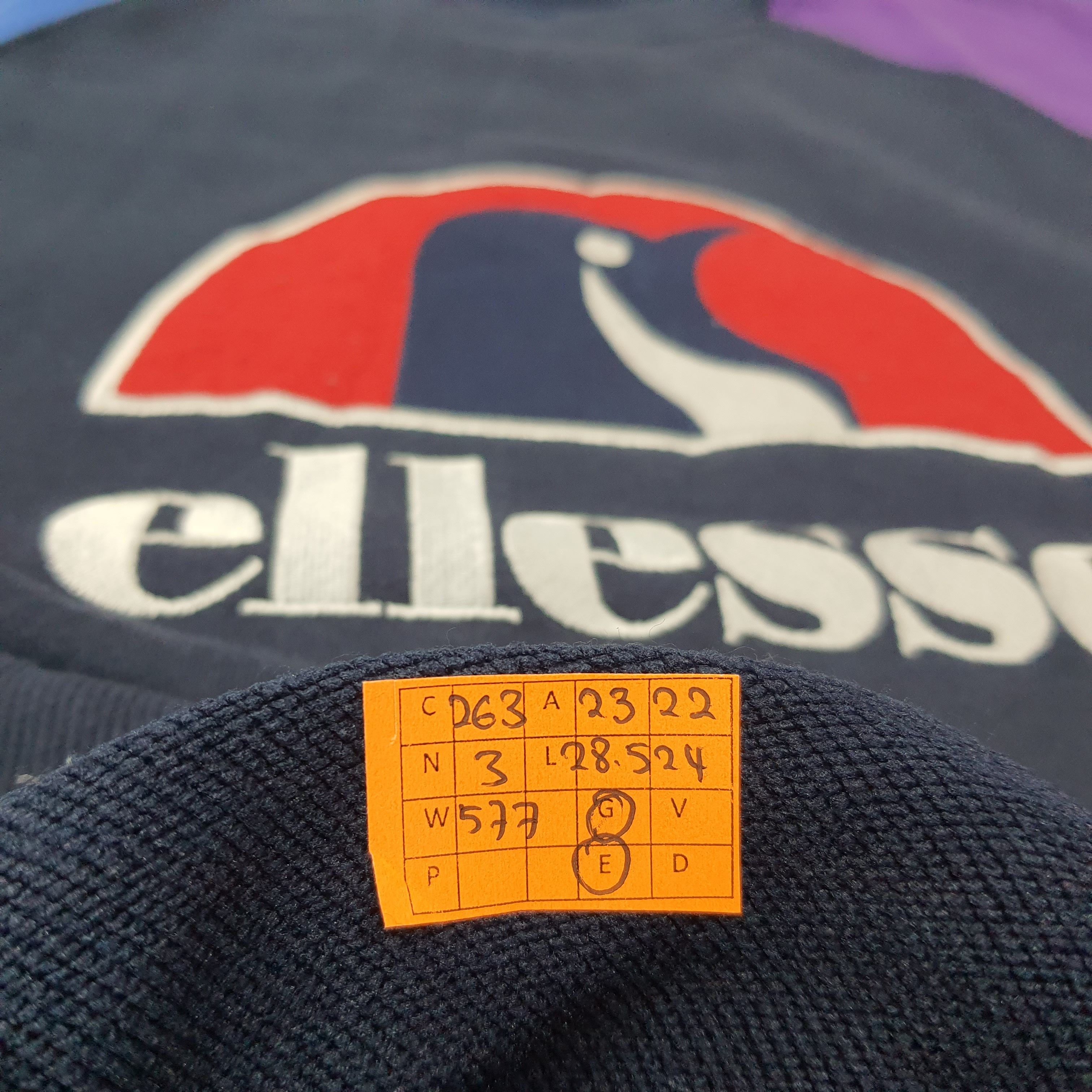 Ellesse Vintage Ellesse Italian Sportwear Raglan Sweatshirt C263N3 Size US L / EU 52-54 / 3 - 10 Thumbnail