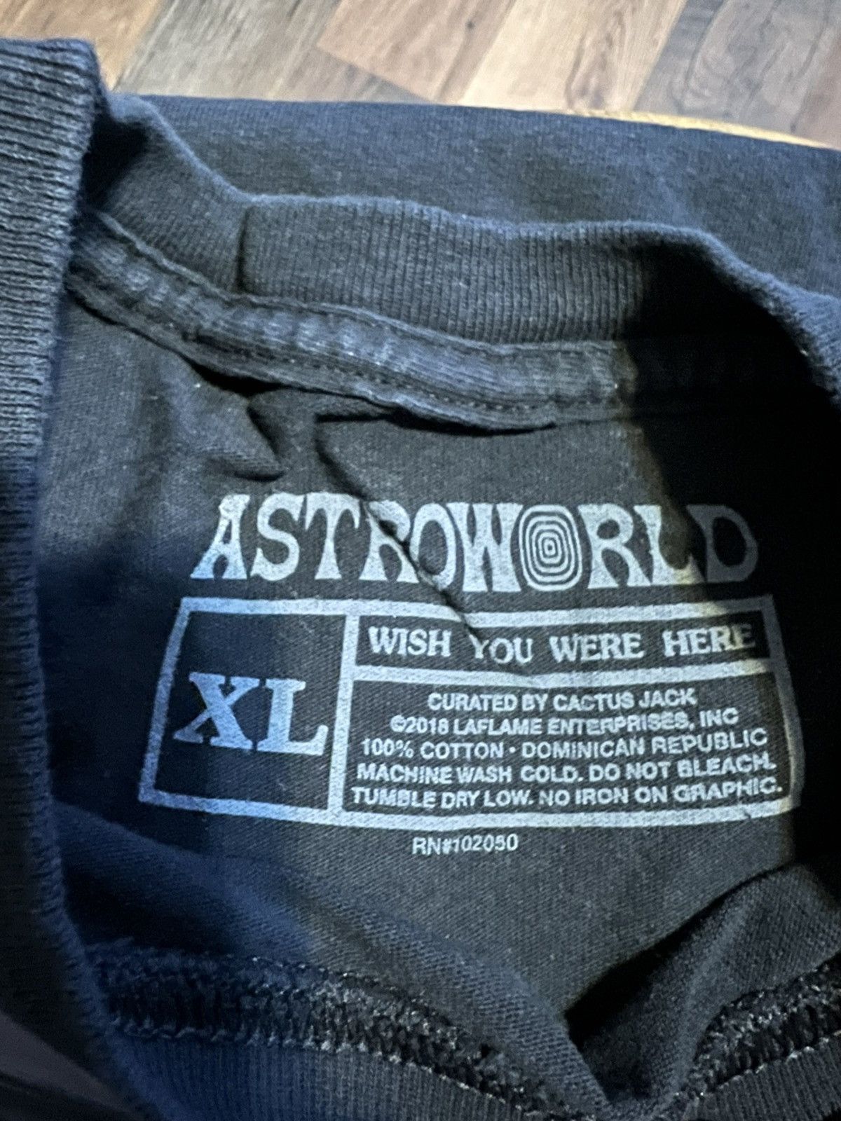 Travis Scott Travis Scott Astroworld Tour tee Size US XL / EU 56 / 4 - 4 Thumbnail