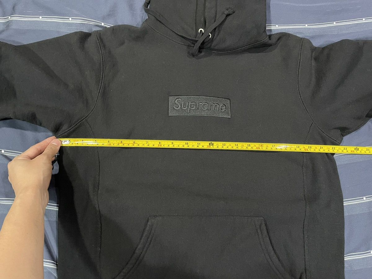 Supreme Tonal Box Logo Hoodie FW14