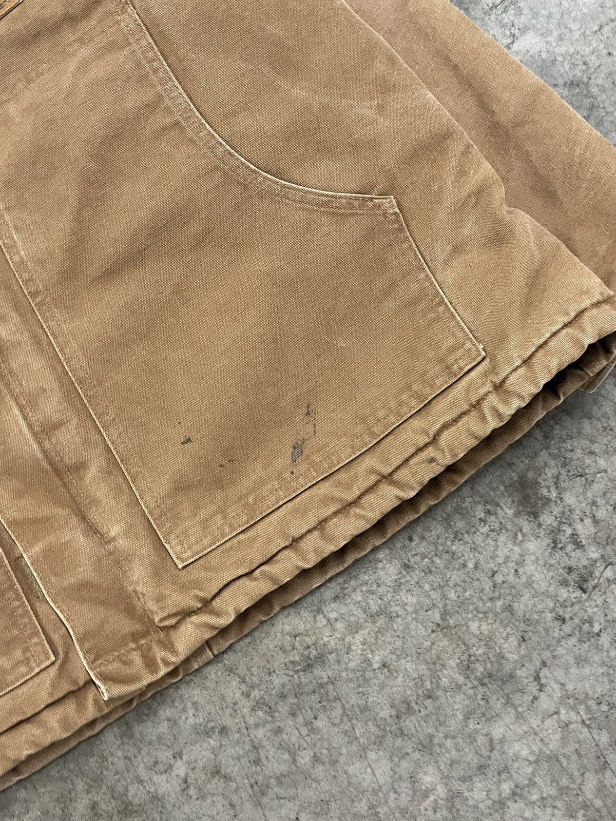 Carhartt × Vintage Carhartt c26 Brn vintage canvas jacket workwear hype rare Size US XXL / EU 58 / 5 - 5 Thumbnail