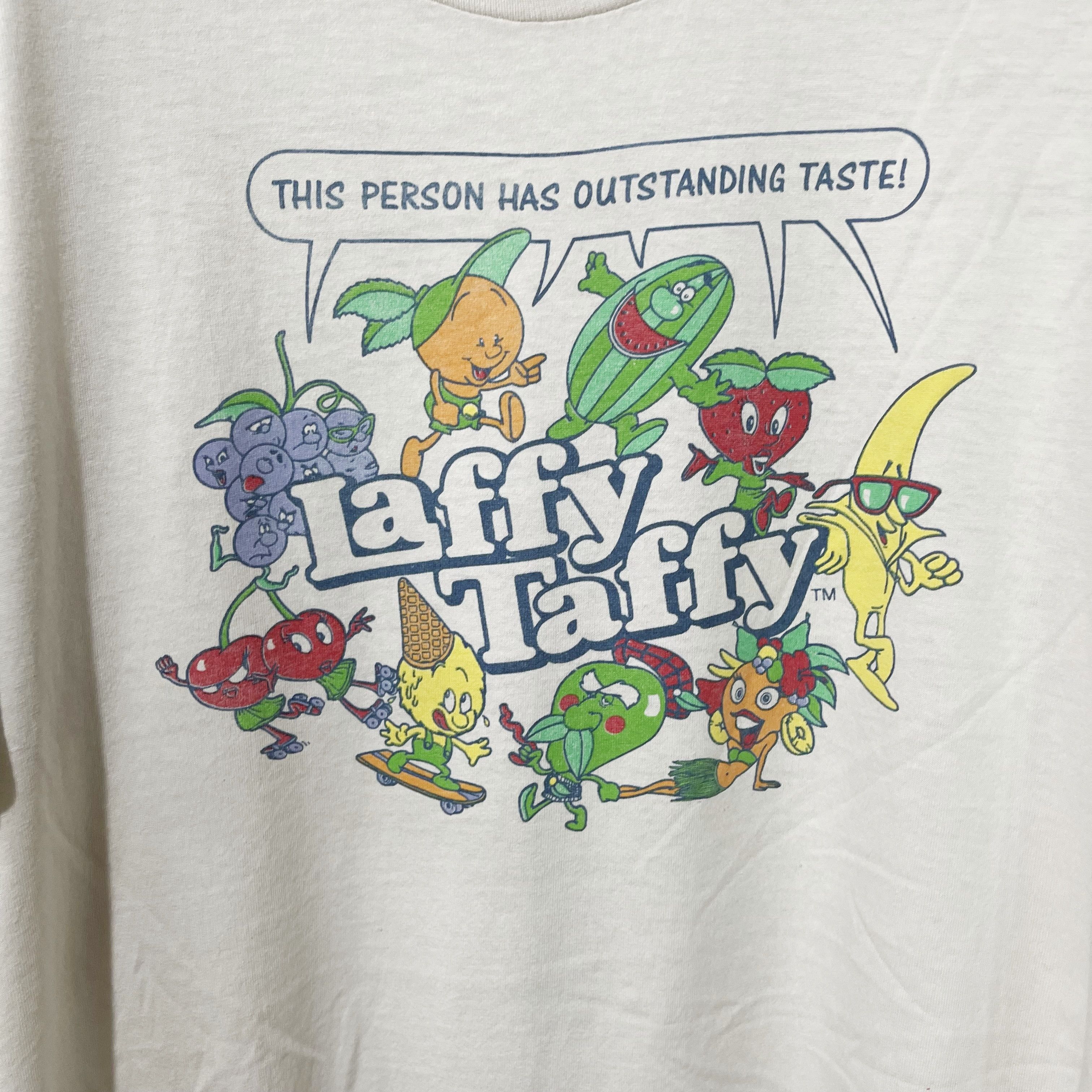 Vintage Vintage 90s LaffyTaffy Shirt Size US L / EU 52-54 / 3 - 2 Thumbnail