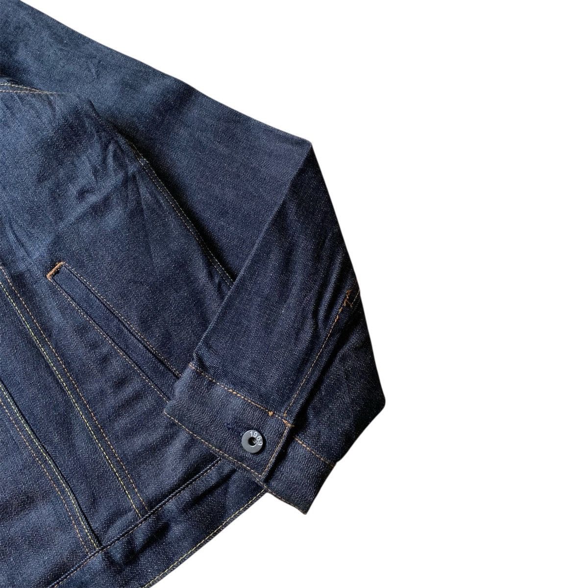 Gap Gap Fall 19 Raw Indigo Selvedge Denim Jacket Size US XL / EU 56 / 4 - 5 Thumbnail