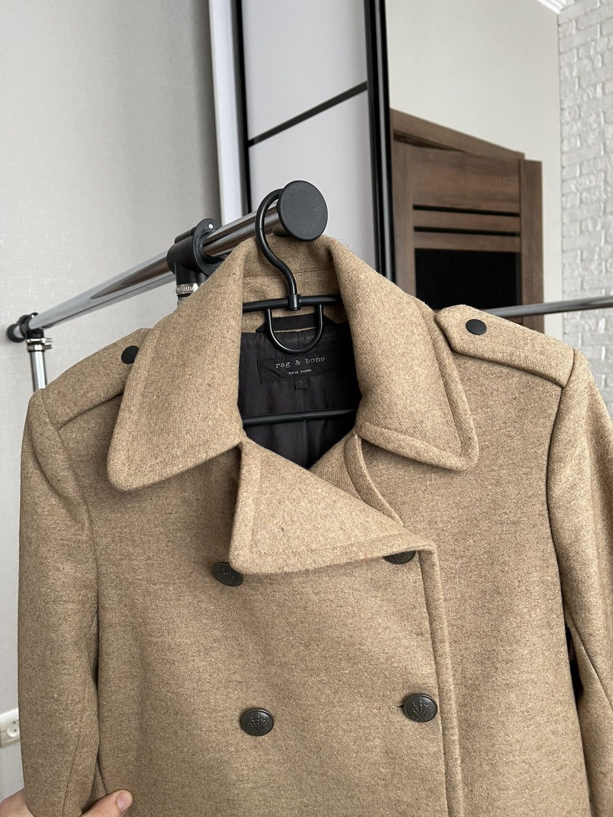 Rag & Bone Rag And Bone New York Double Wool Coat Jacket Size US S / EU 44-46 / 1 - 8 Thumbnail